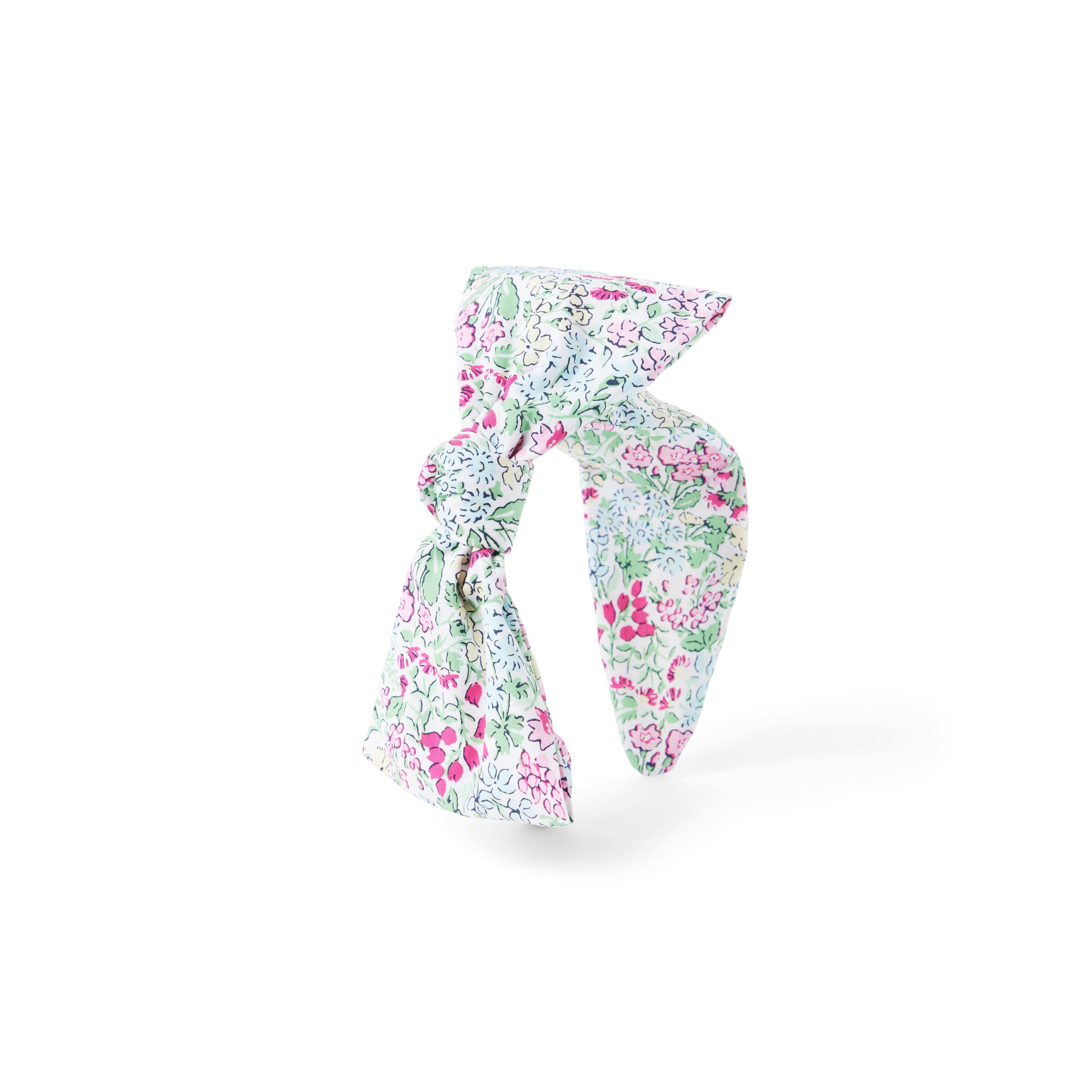 Floral Bow Headband image number 0