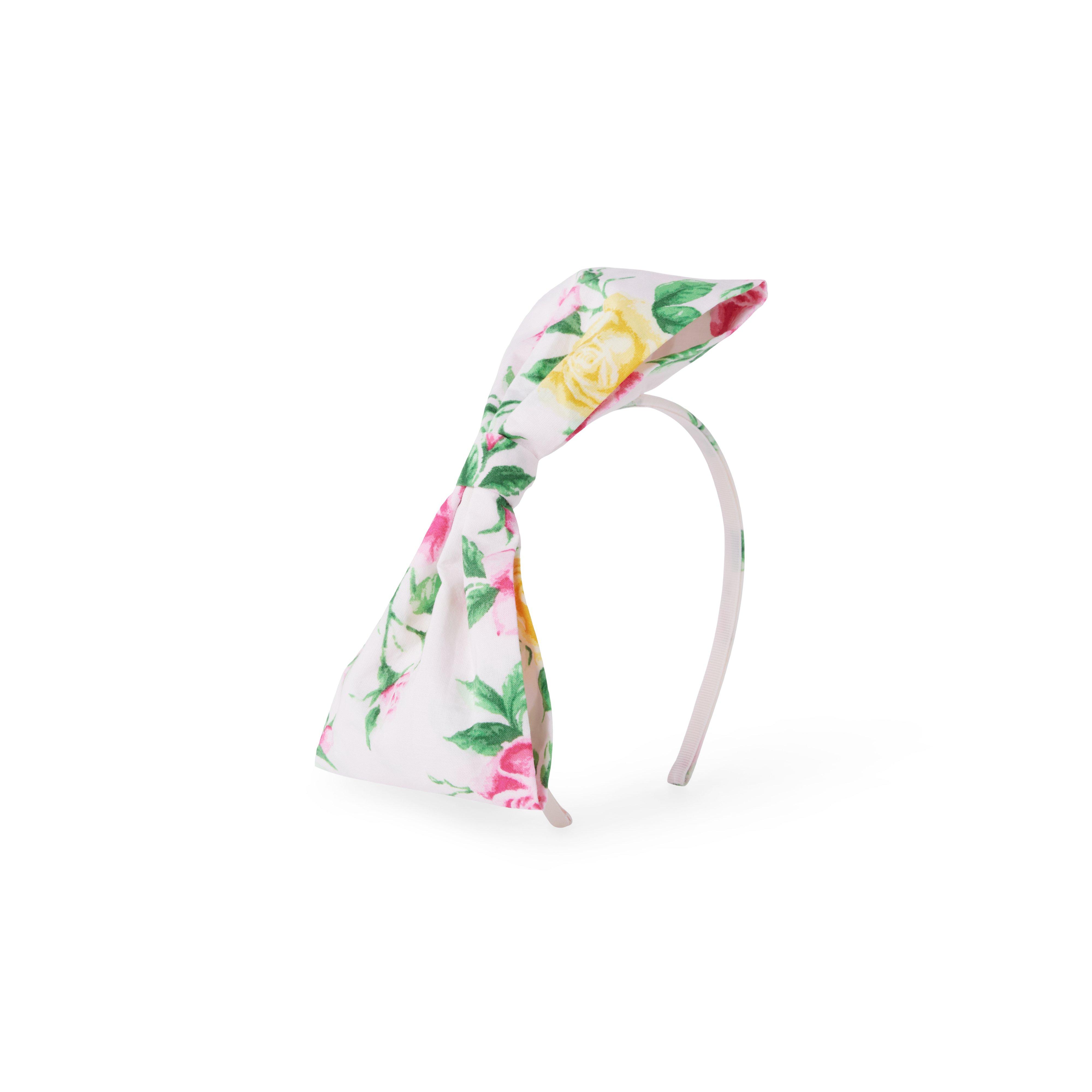 Floral Bow Headband image number 0