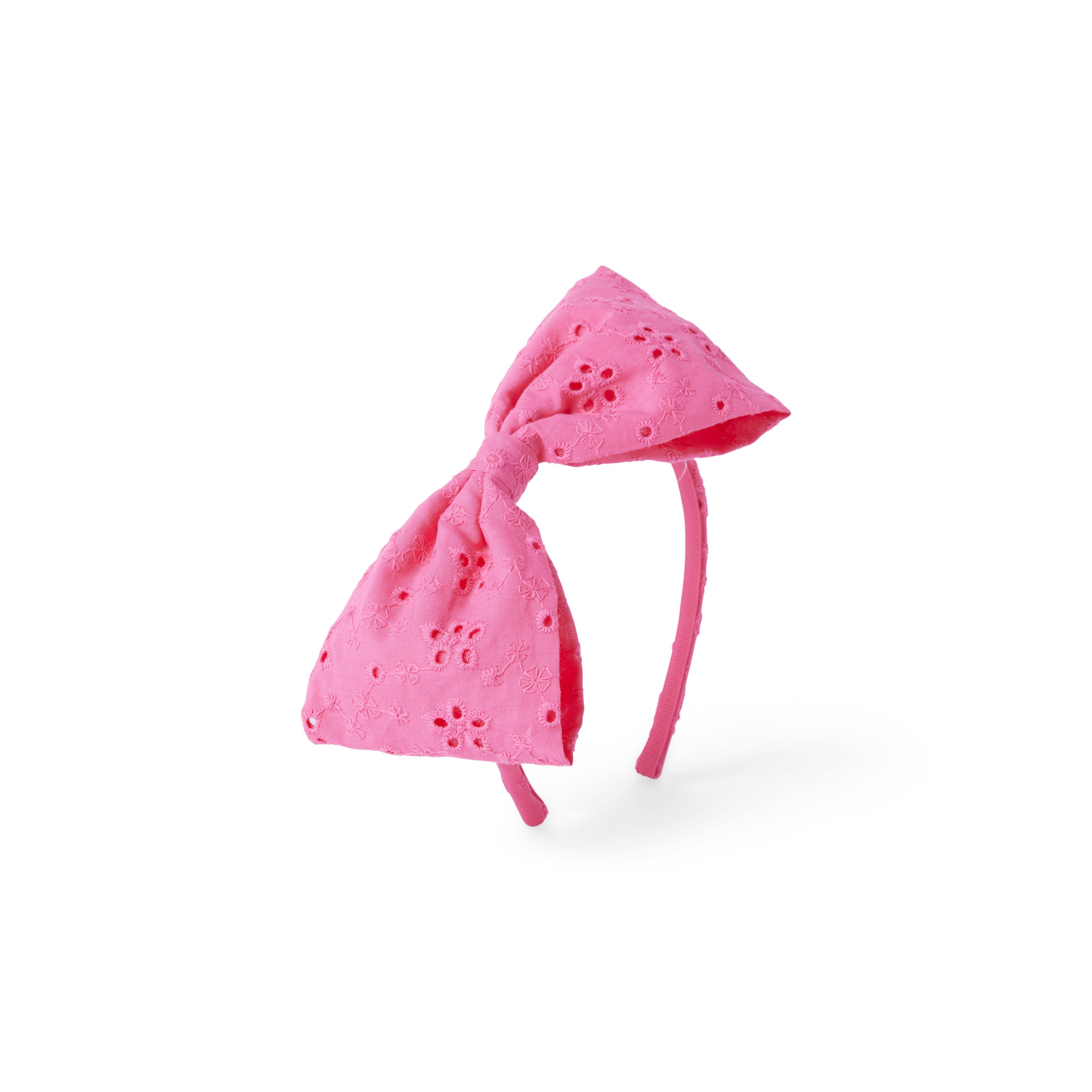 Eyelet Bow Headband image number 0