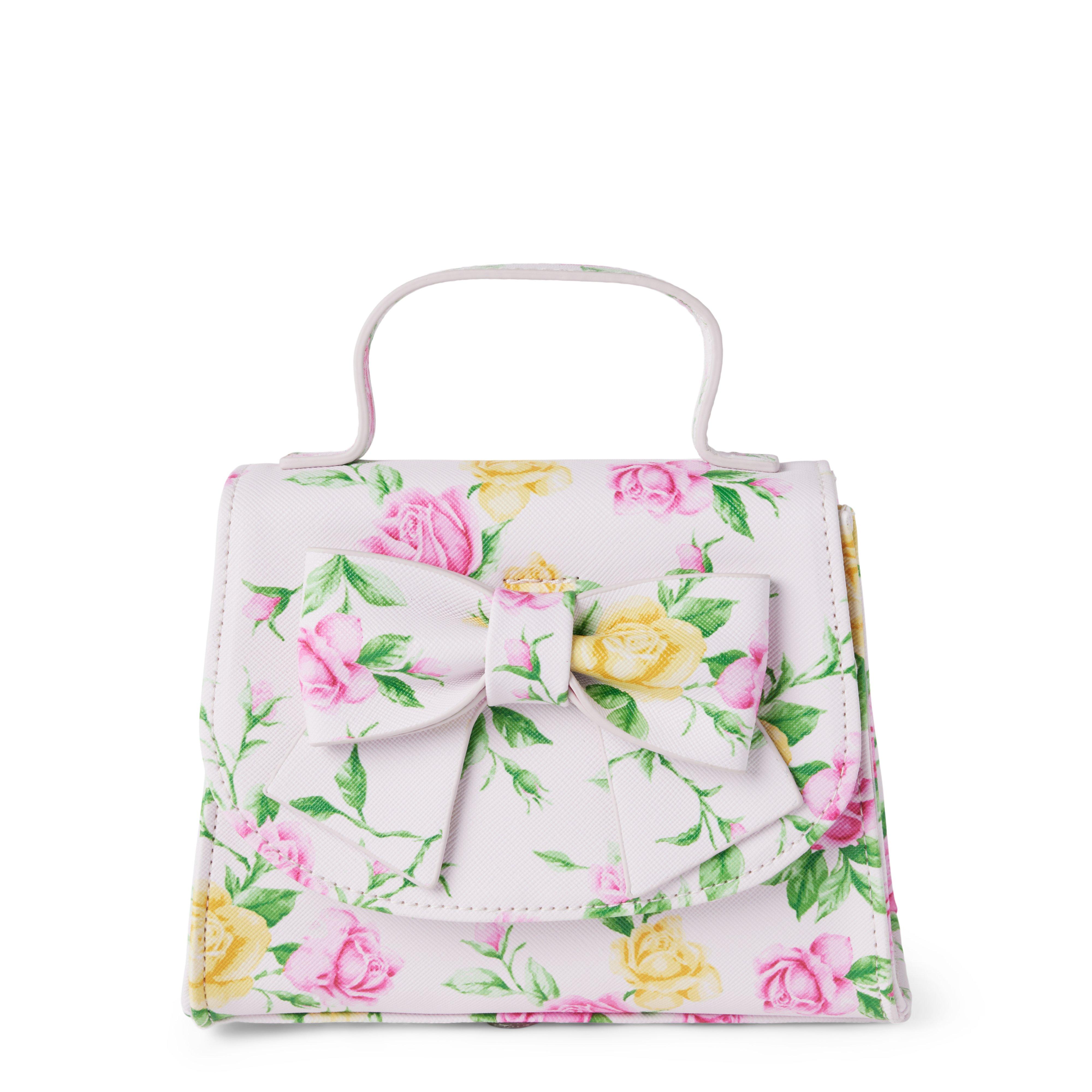 Floral Bow Purse