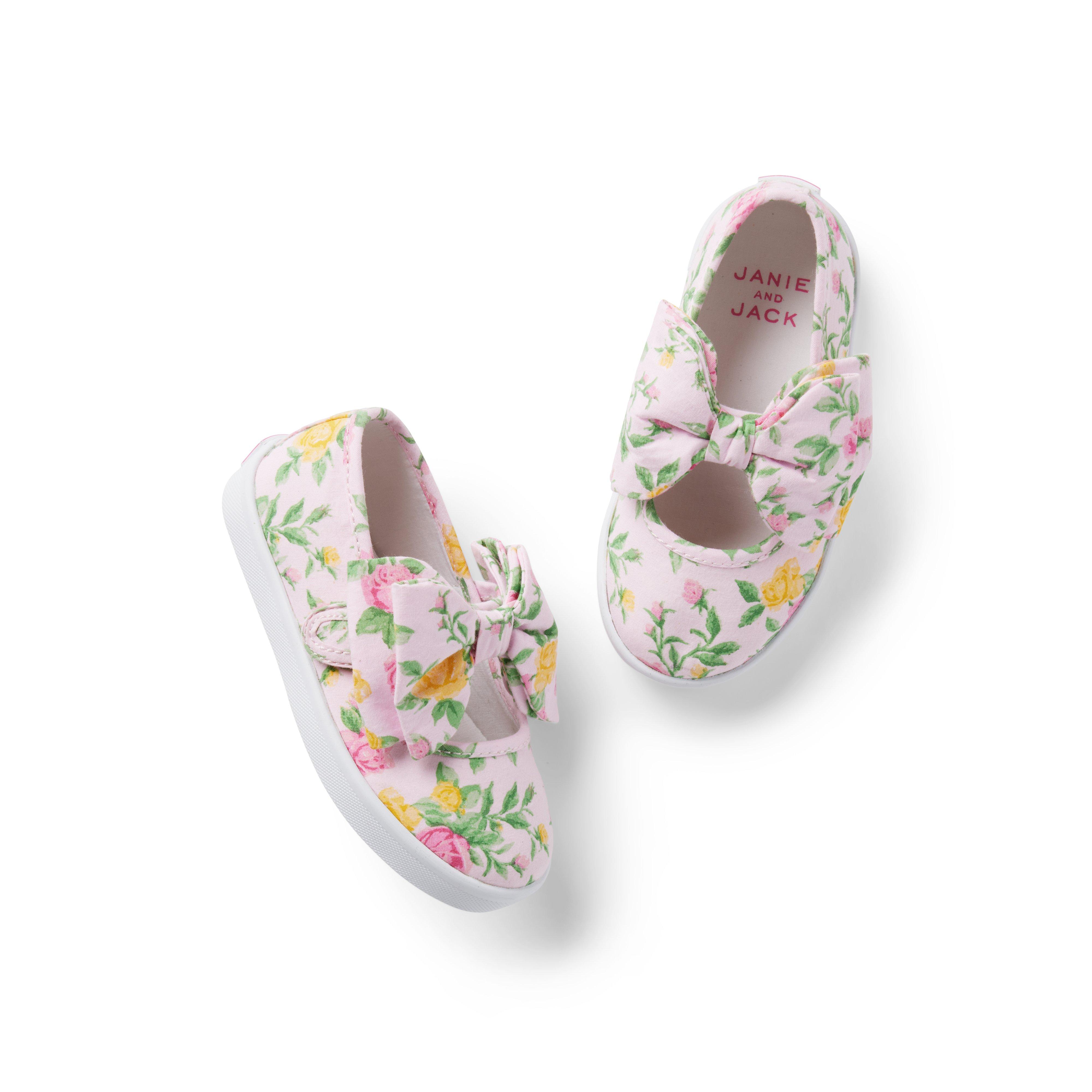 Floral Bow Sneaker