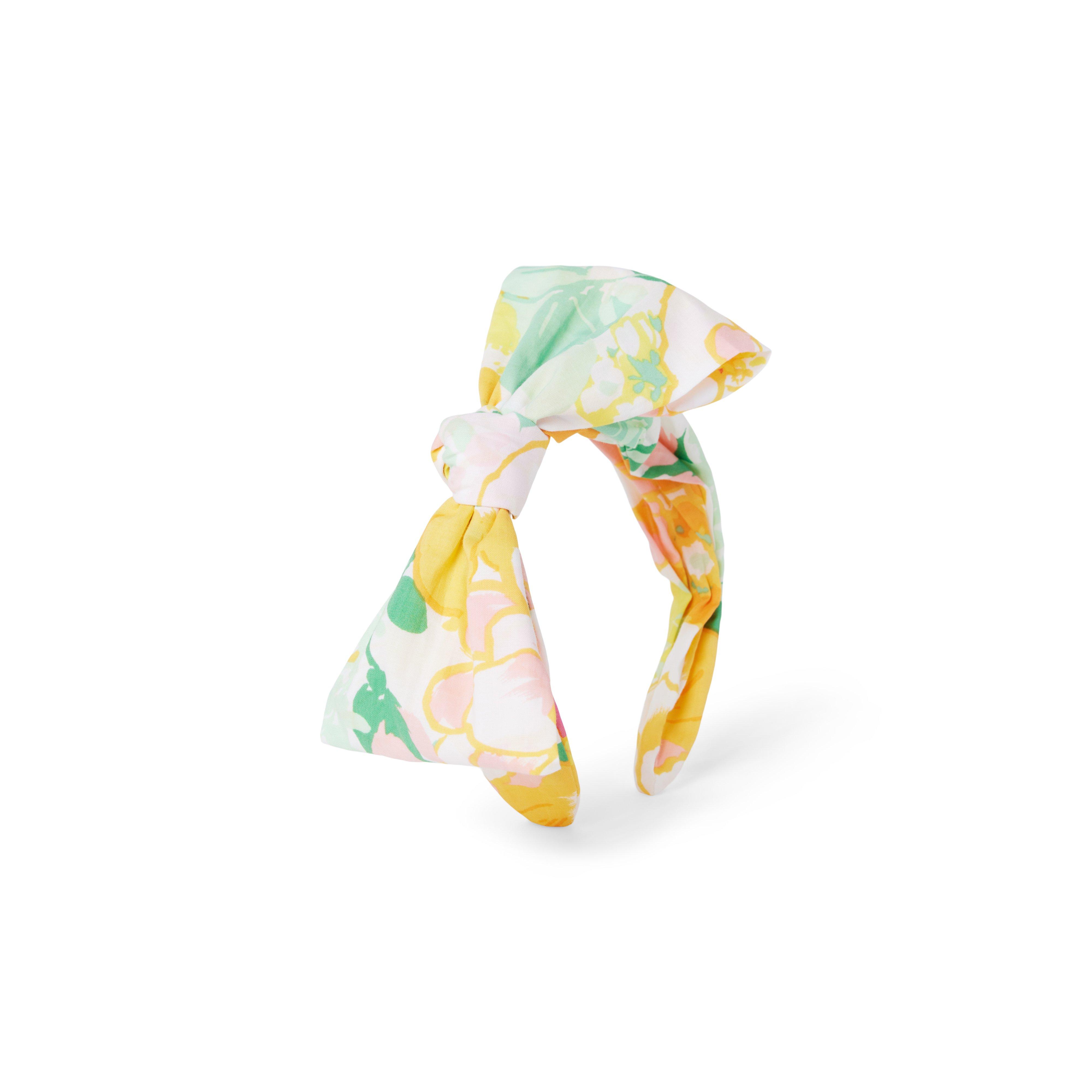 Floral Bow Headband image number 0