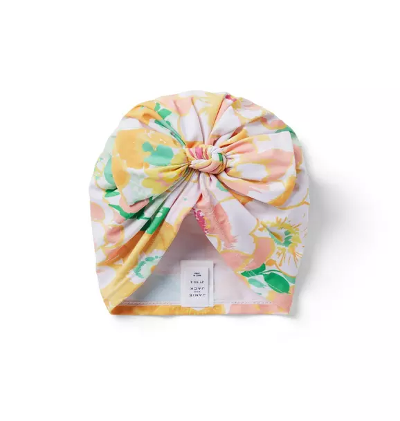 Recycled Floral Swim Headwrap