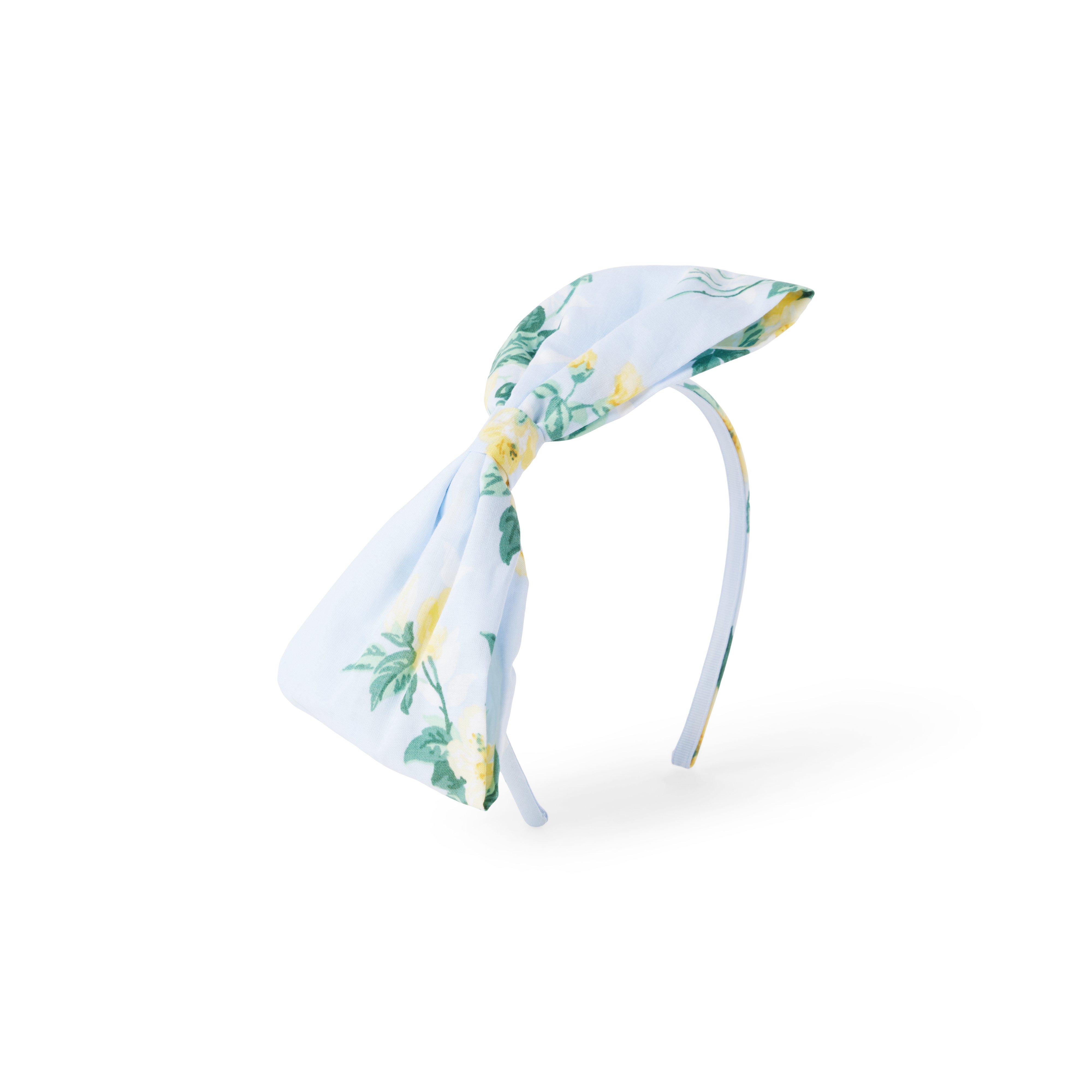 Floral Bow Headband image number 0