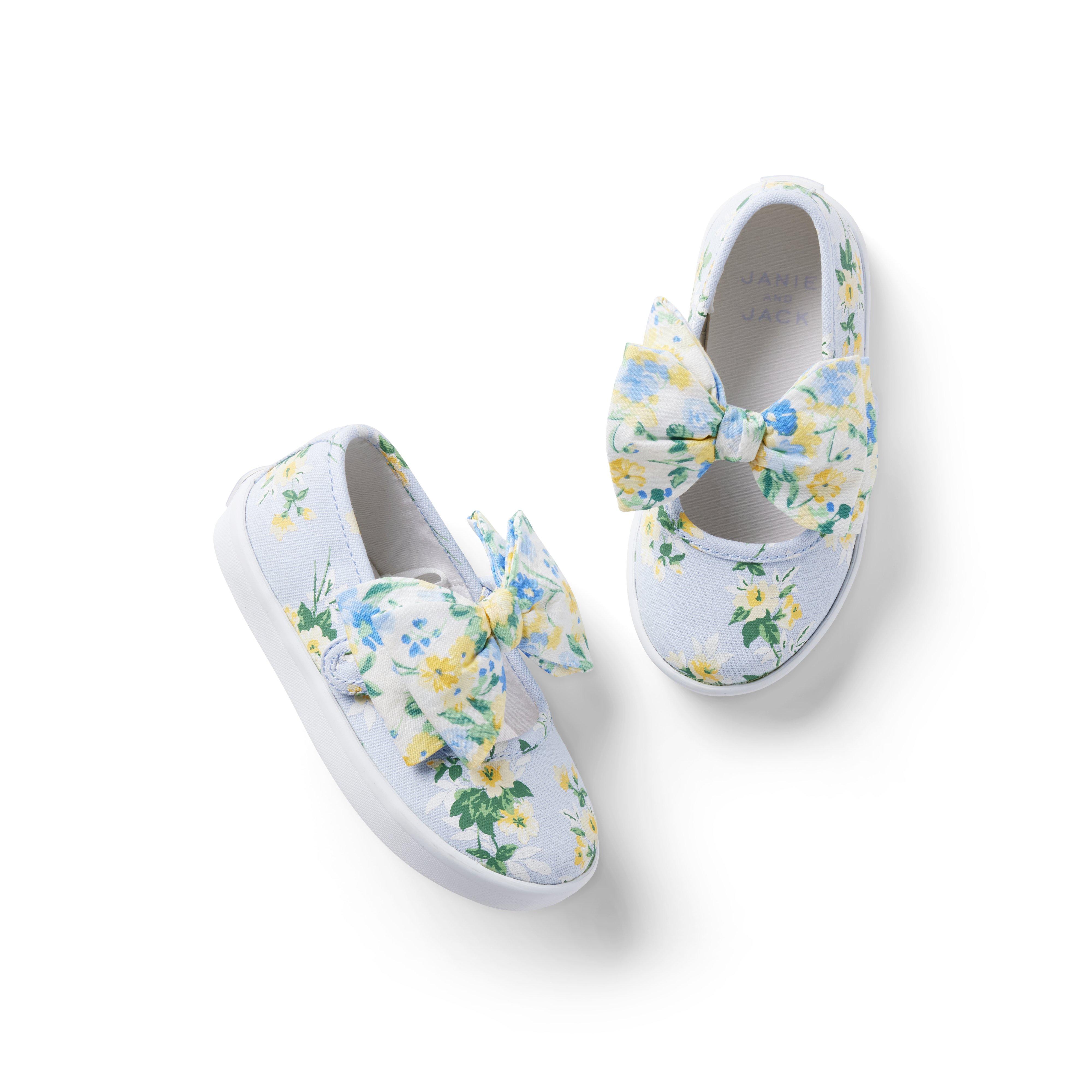 Floral Bow Sneaker