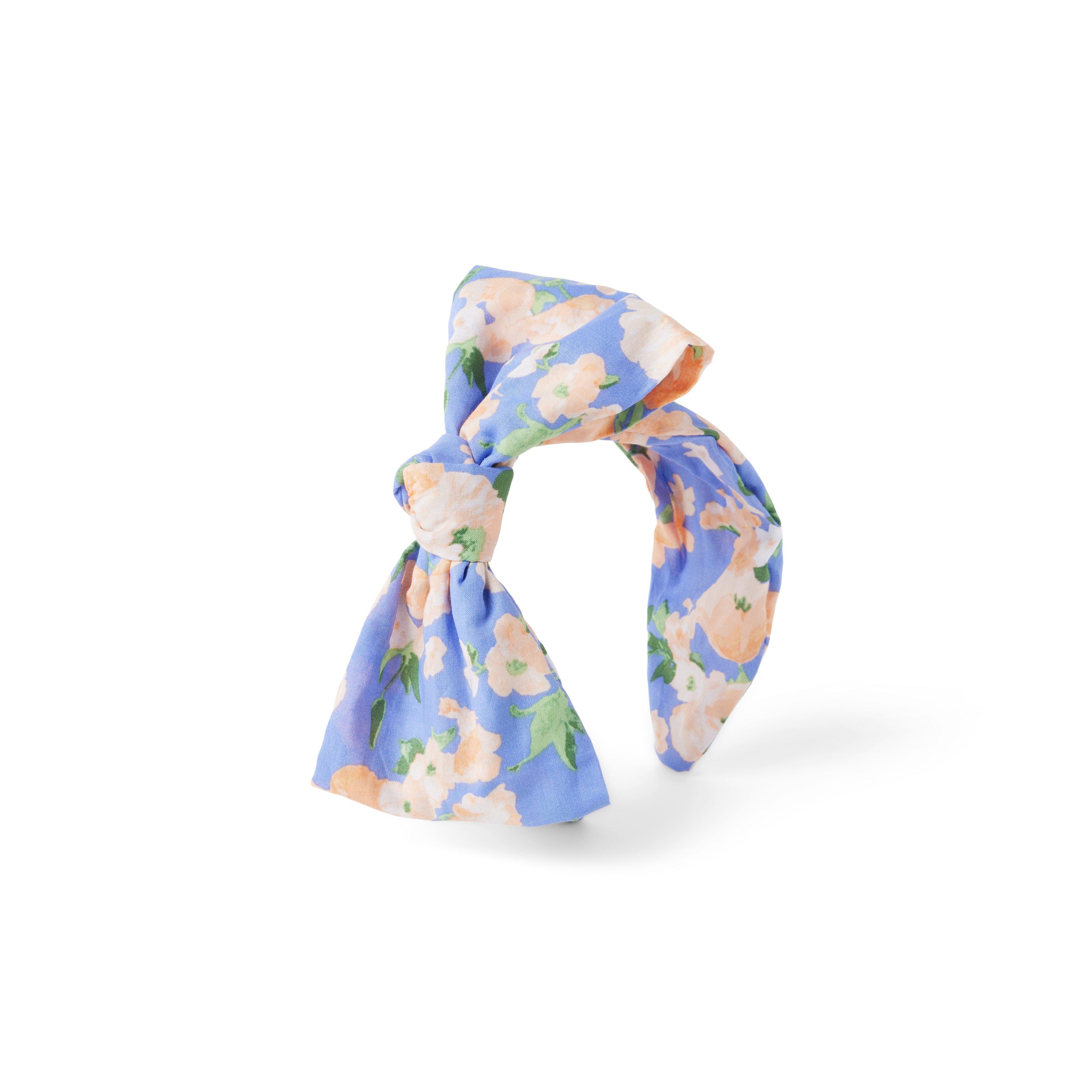 Floral Bow Headband image number 0