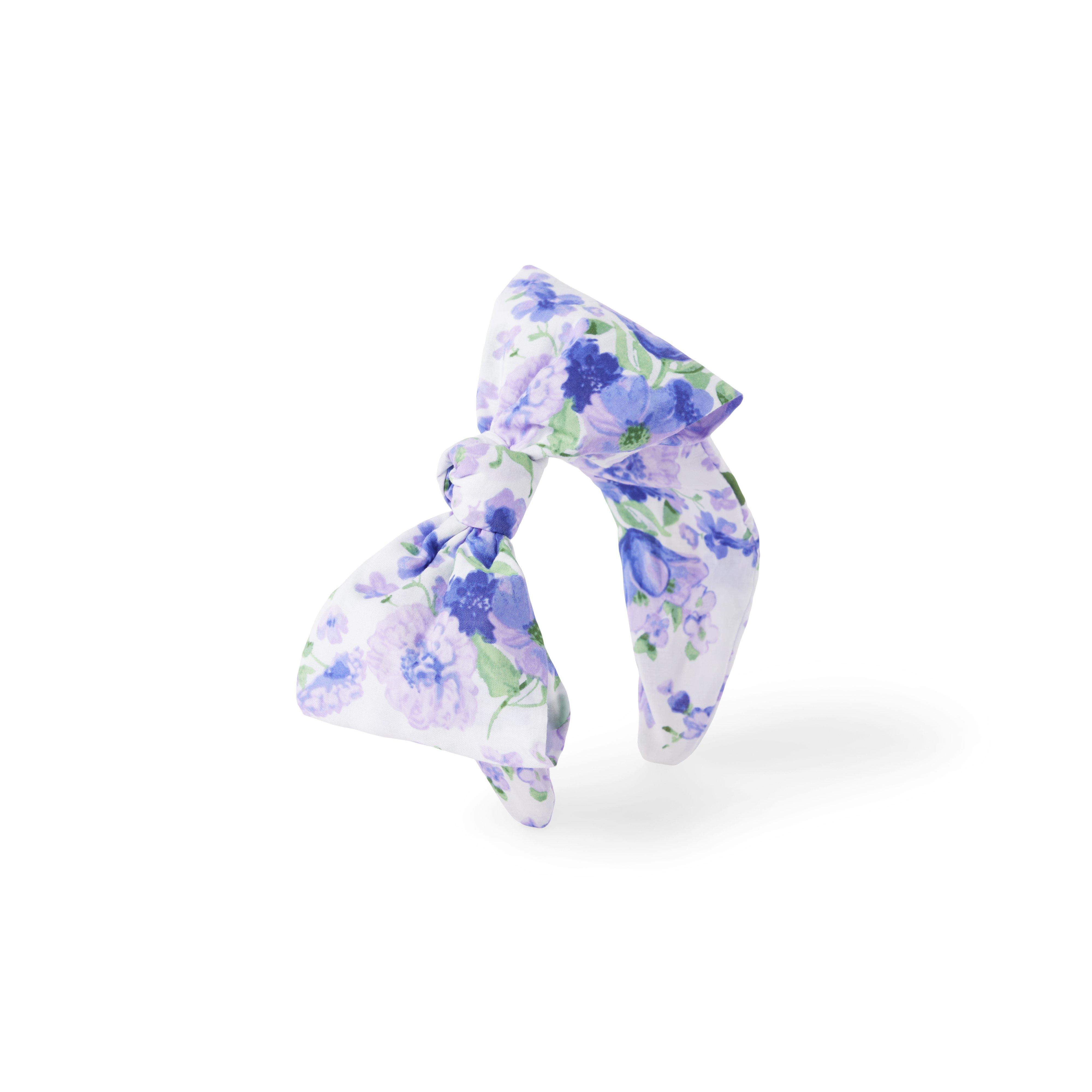 Floral Bow Headband image number 0