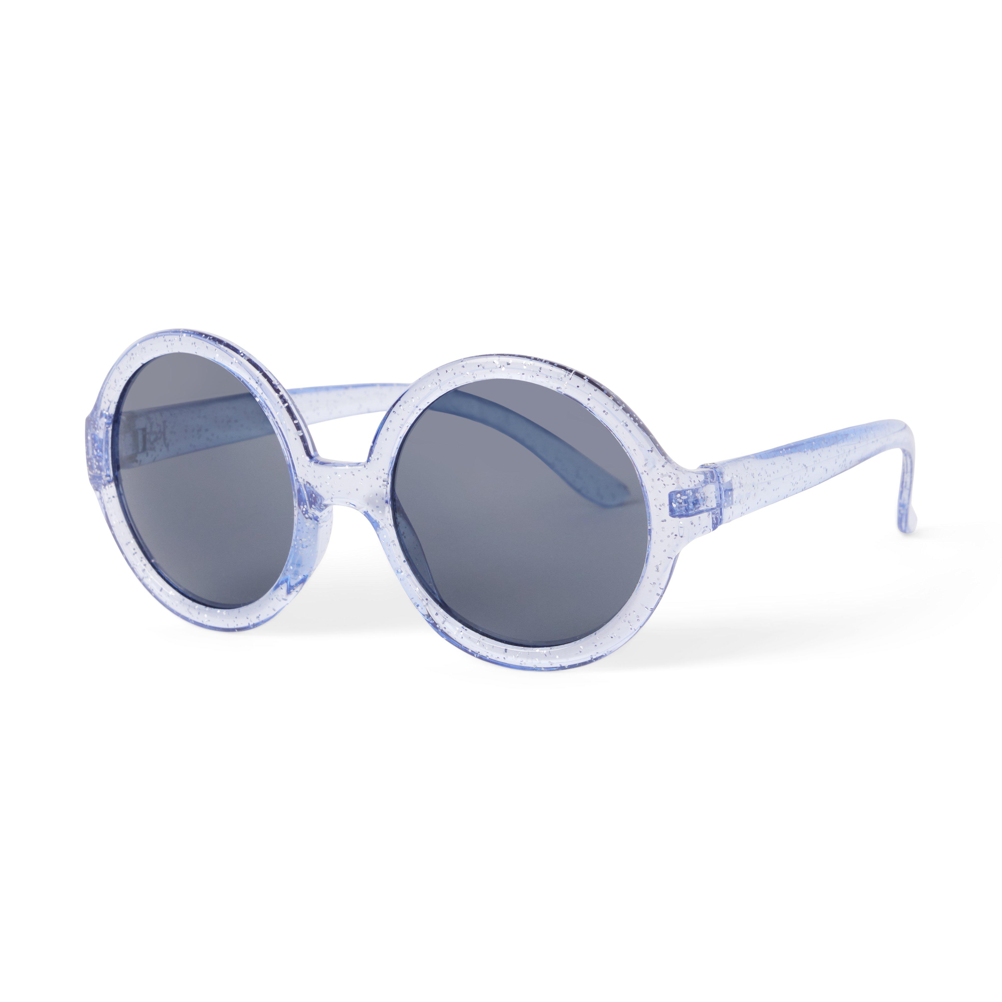 Round Glitter Sunglasses