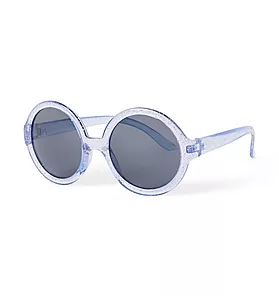 Round Glitter Sunglasses