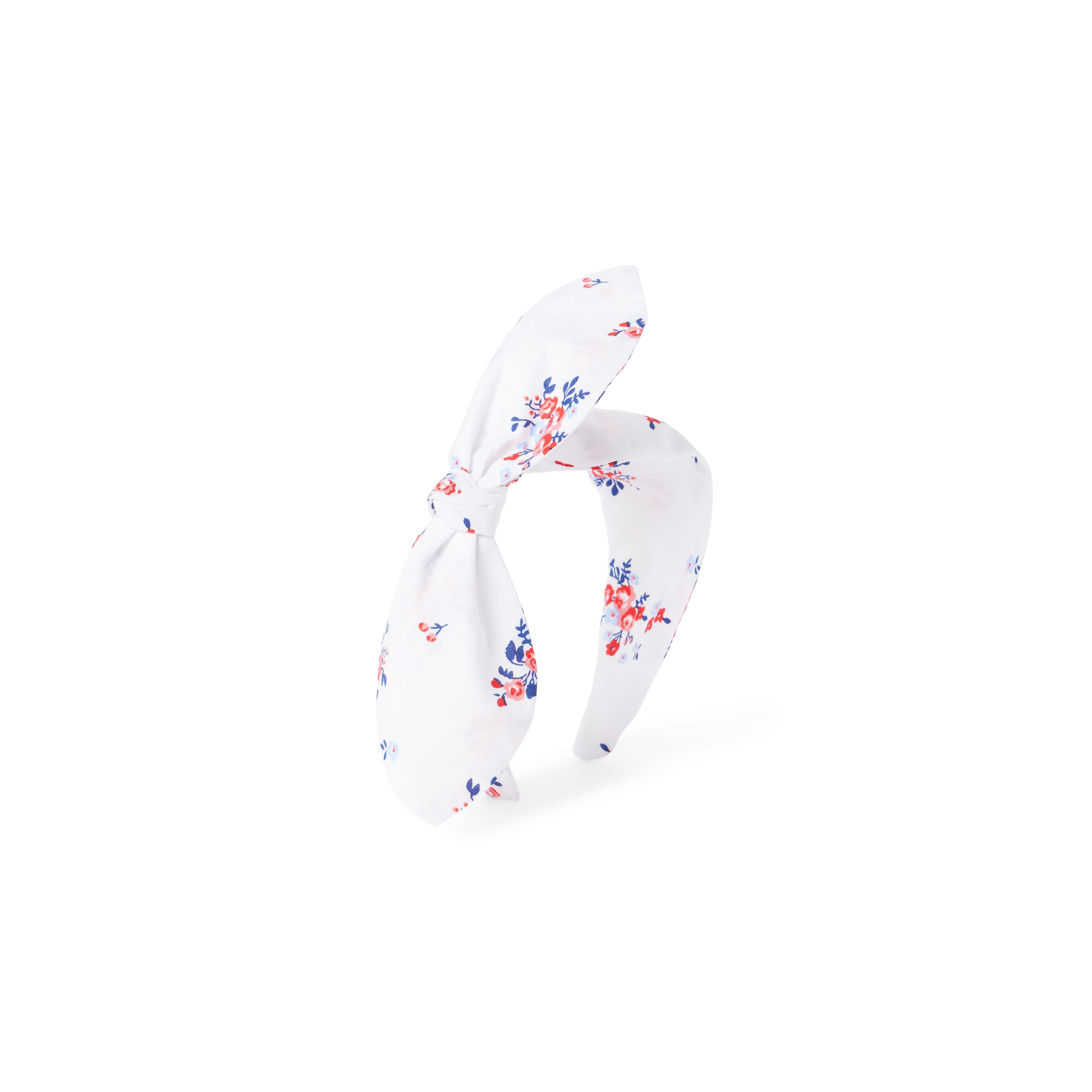 Floral Bow Headband image number 0
