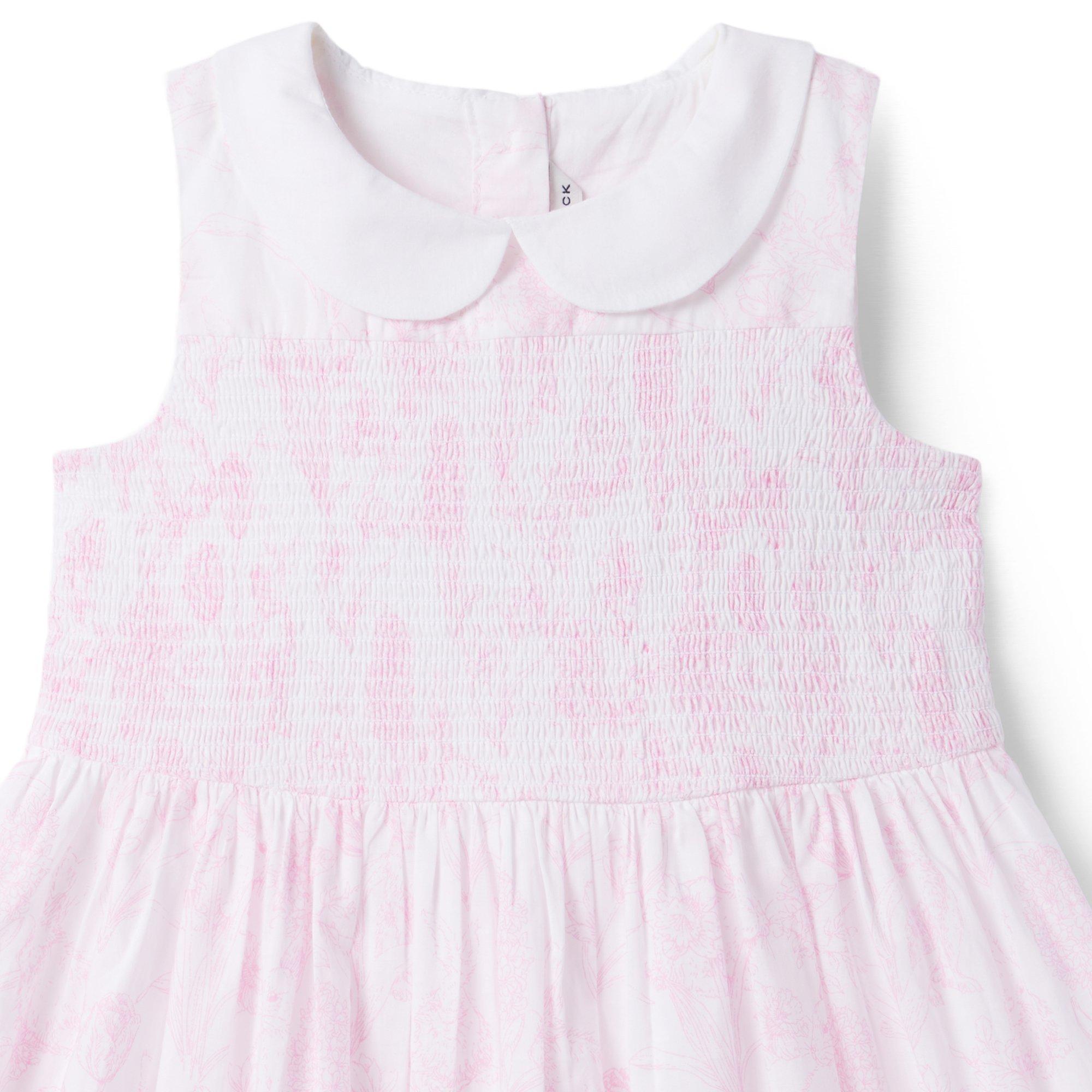 The Charlotte Bunny Toile Smocked Sundress image number 2