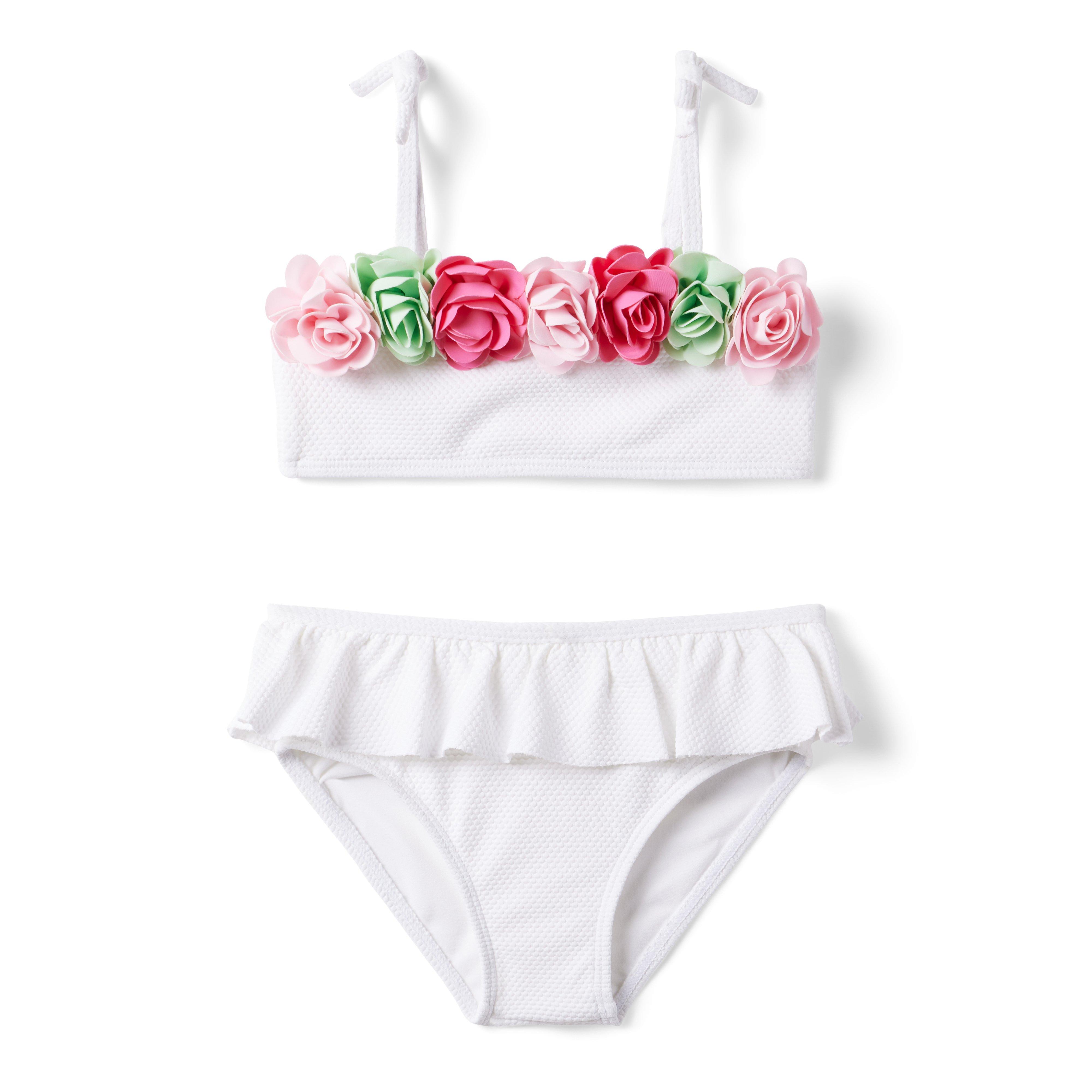 Recycled Rosette 2-Piece Swimsuit