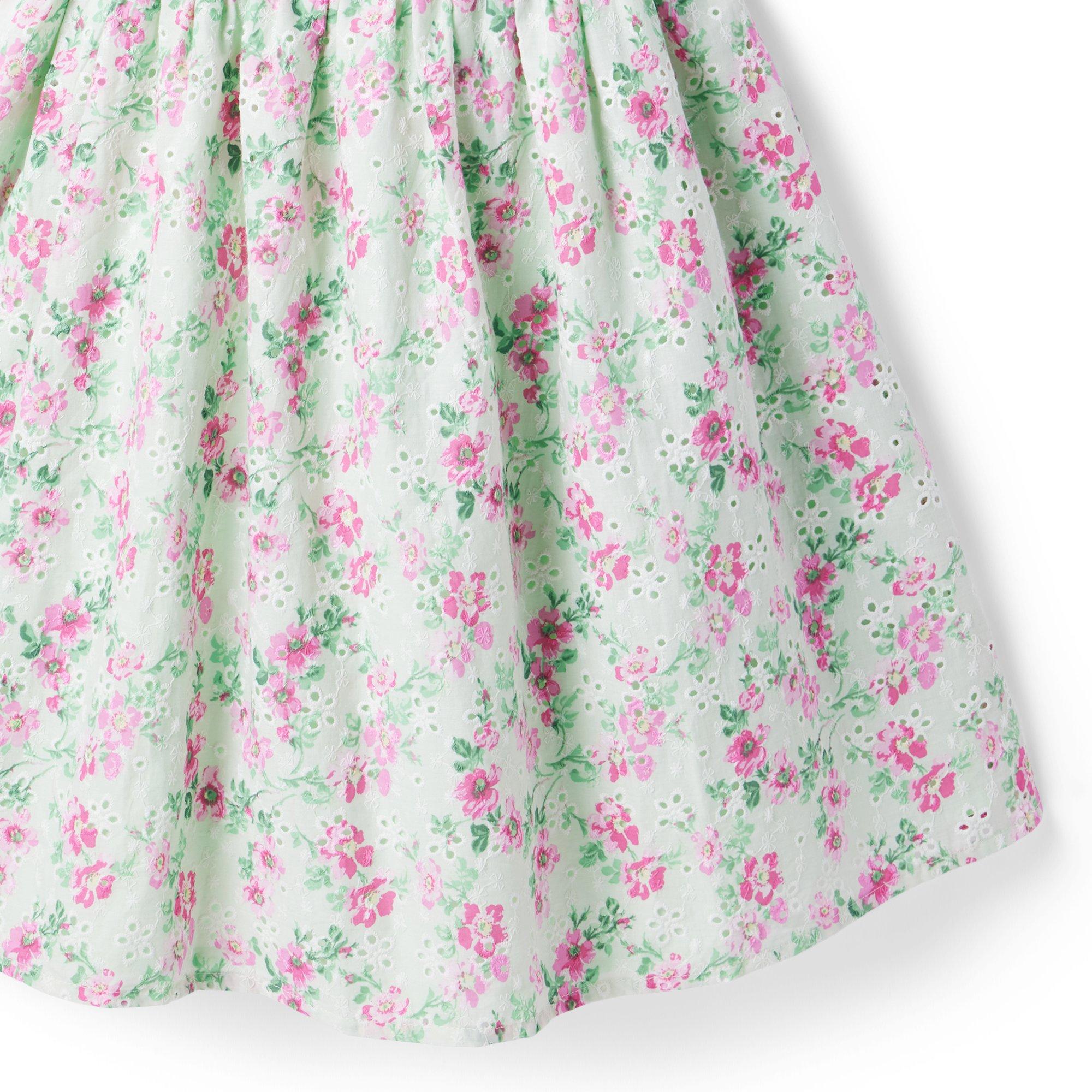 Floral Eyelet Sweetheart Dress image number 3