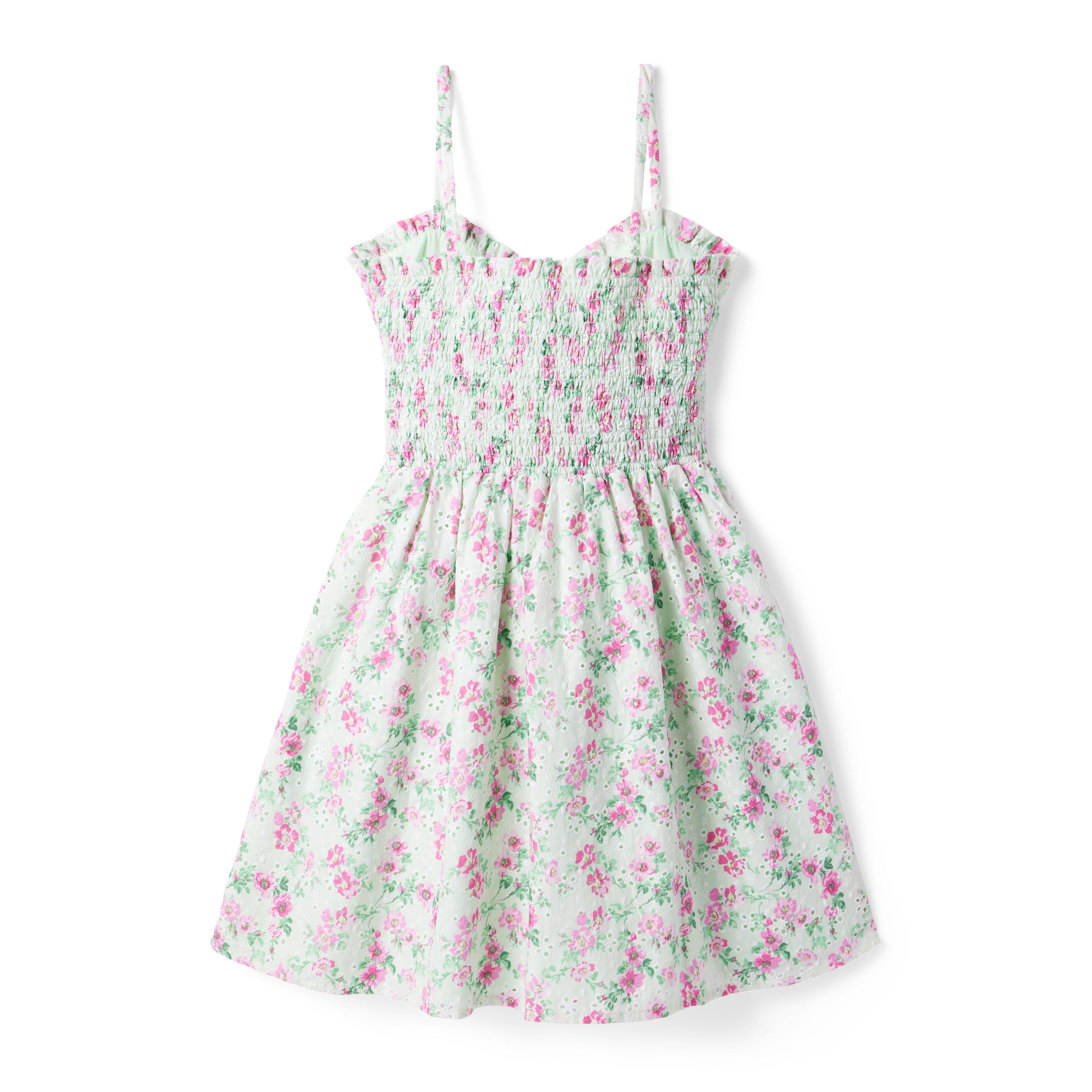 Floral Eyelet Sweetheart Dress image number 1