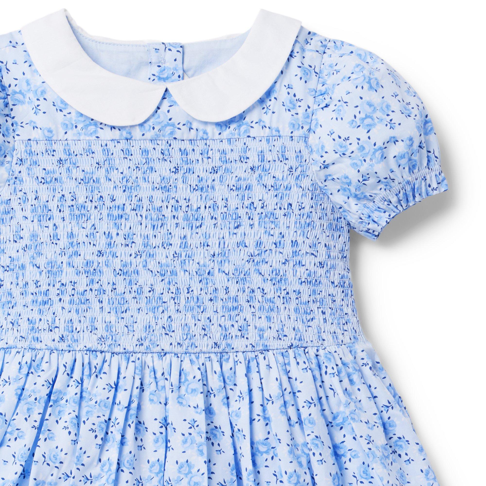 The Charlotte Floral Smocked Dress image number 6
