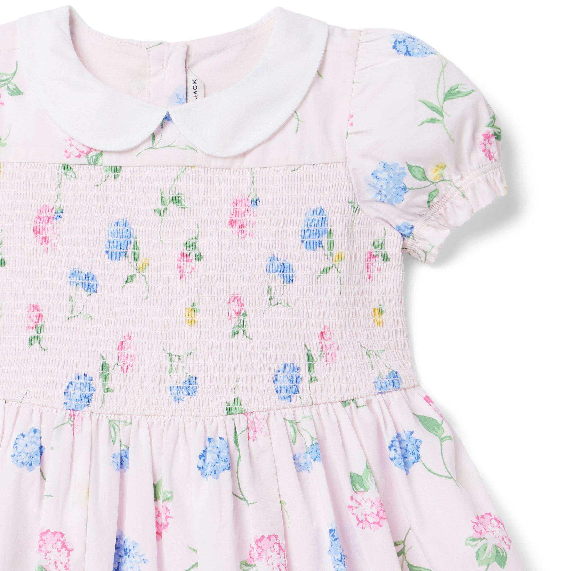The Charlotte Floral Smocked Dress image number 6