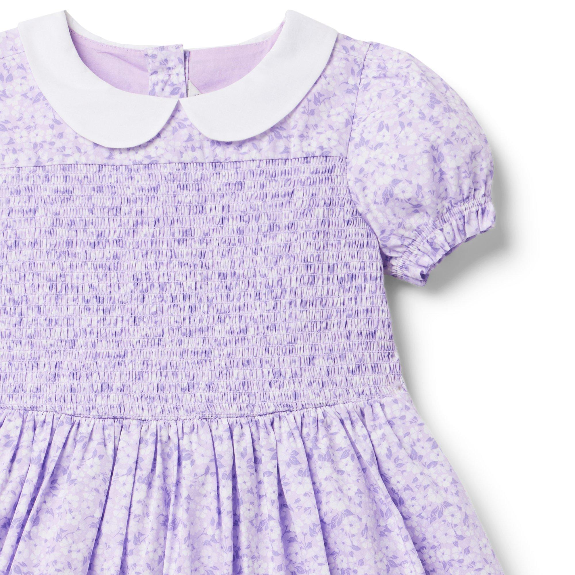 The Charlotte Floral Smocked Dress image number 6