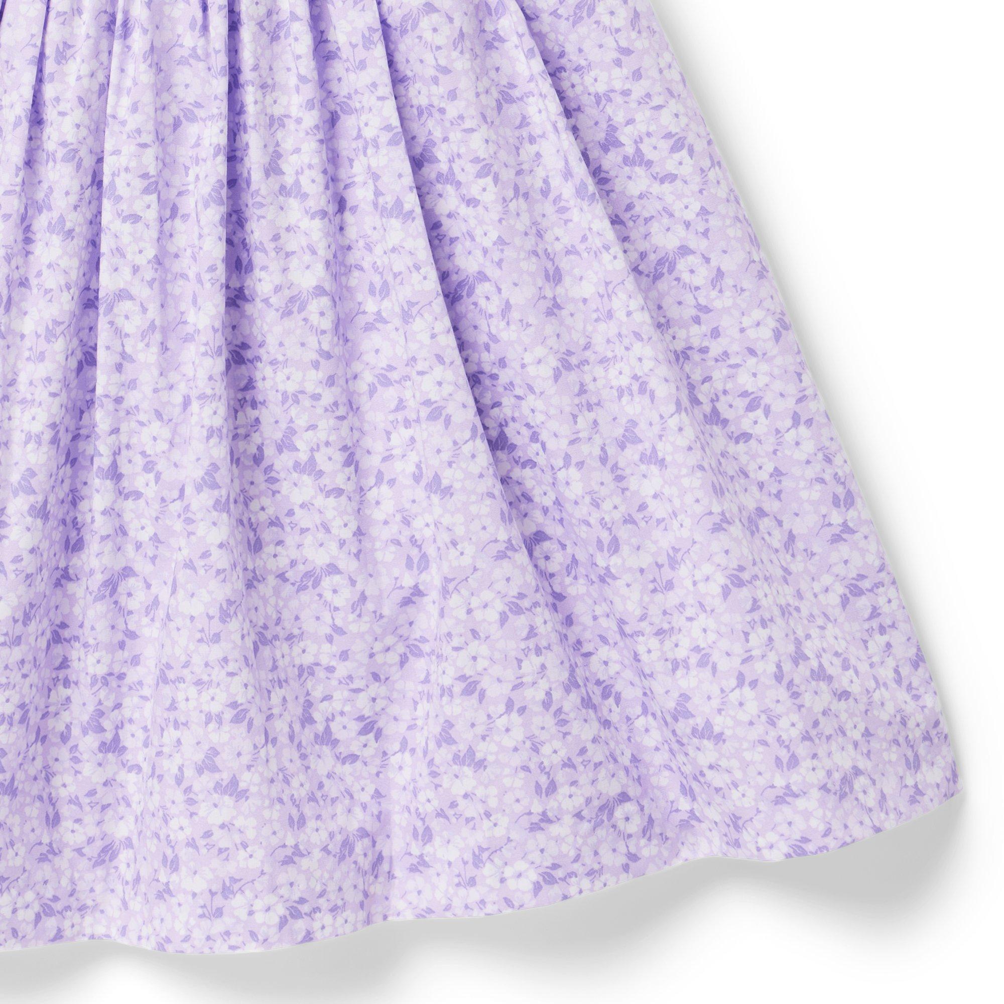 The Charlotte Floral Smocked Dress image number 8
