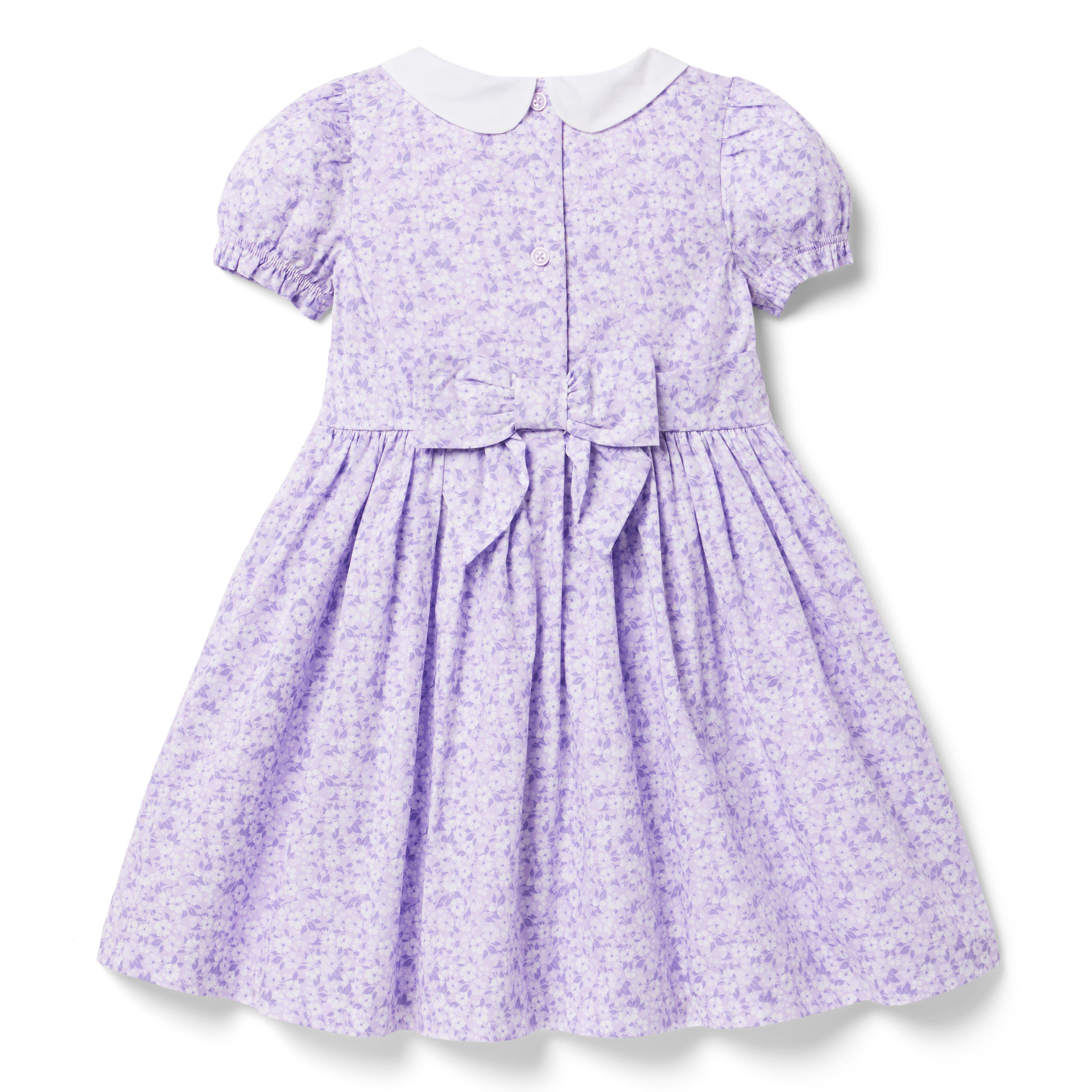The Charlotte Floral Smocked Dress image number 4