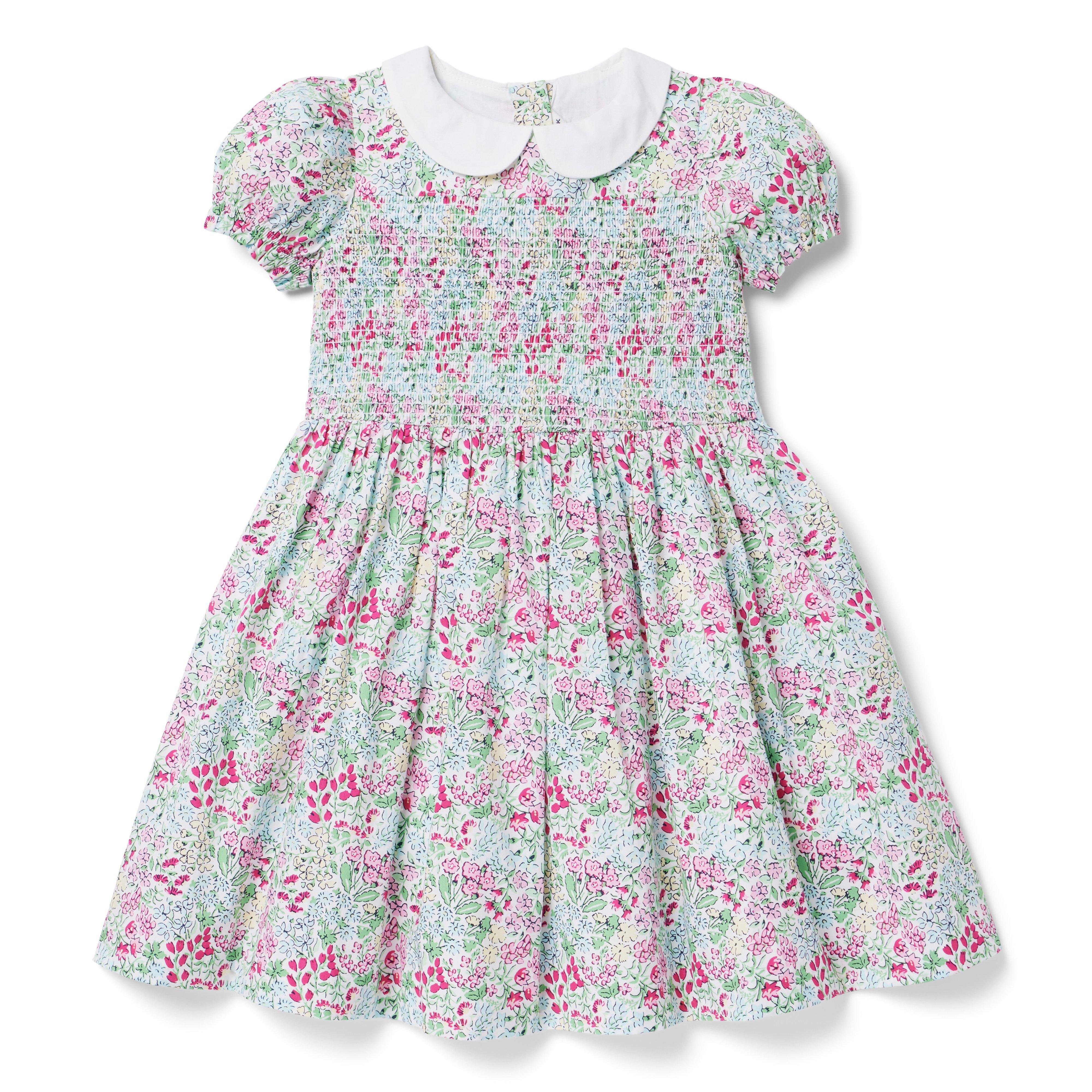 The Charlotte Floral Smocked Dress image number 2