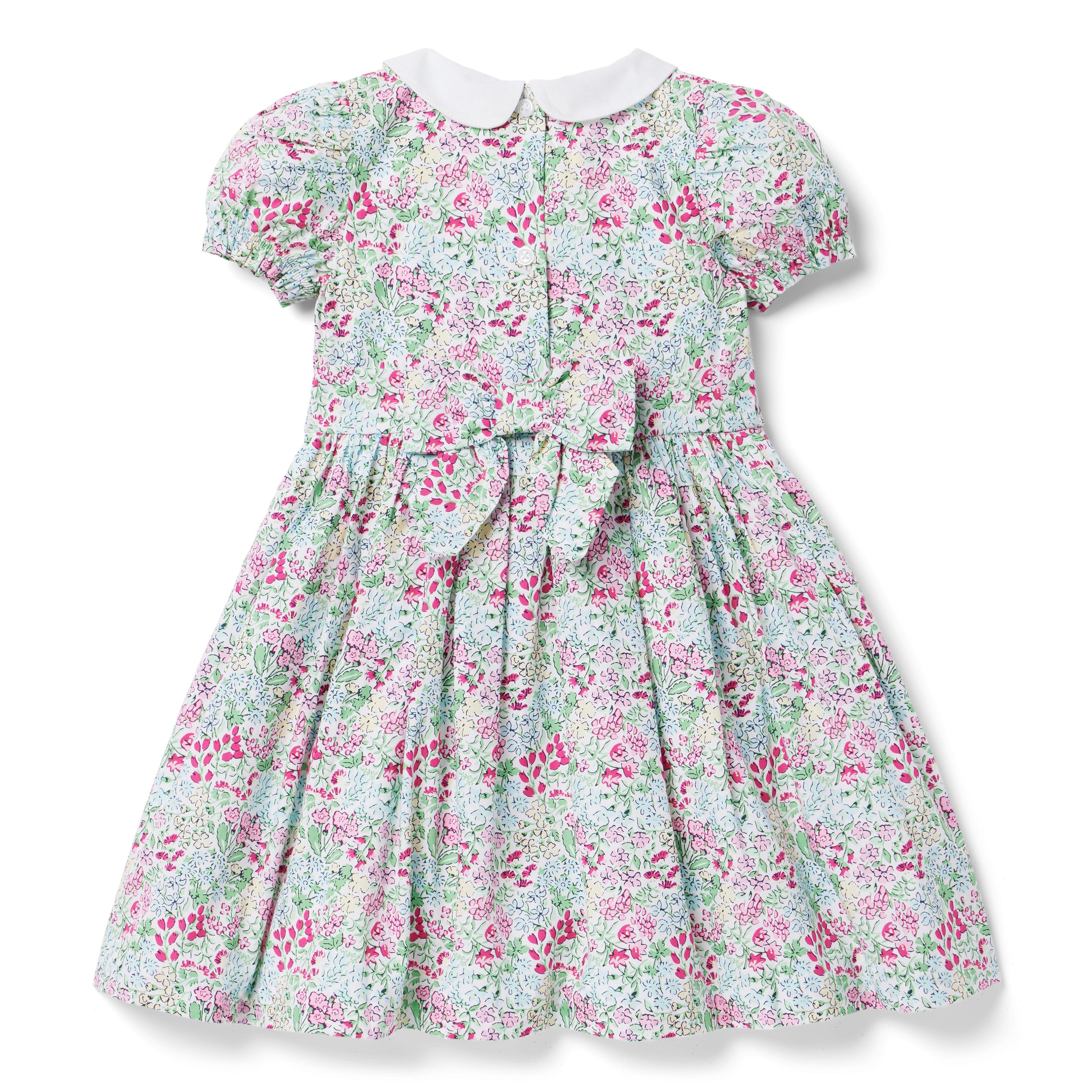 The Charlotte Floral Smocked Dress image number 4