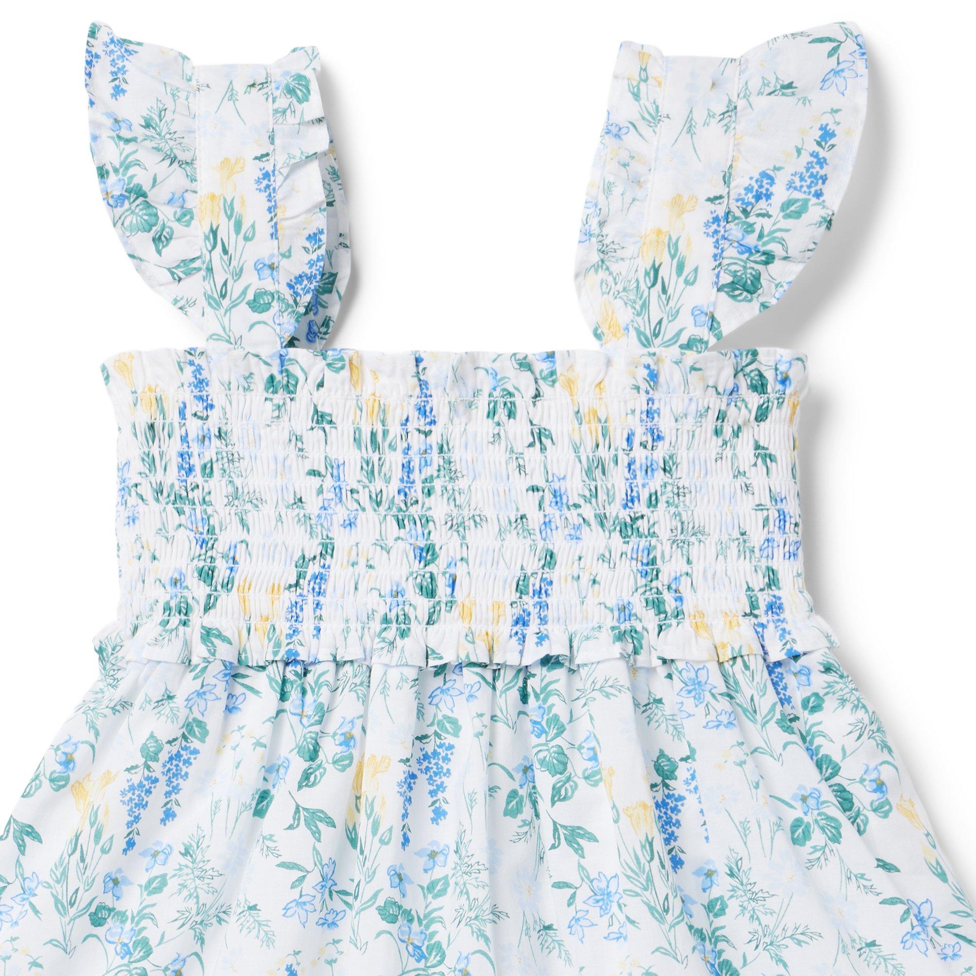 The Emily Floral Smocked Sundress image number 6