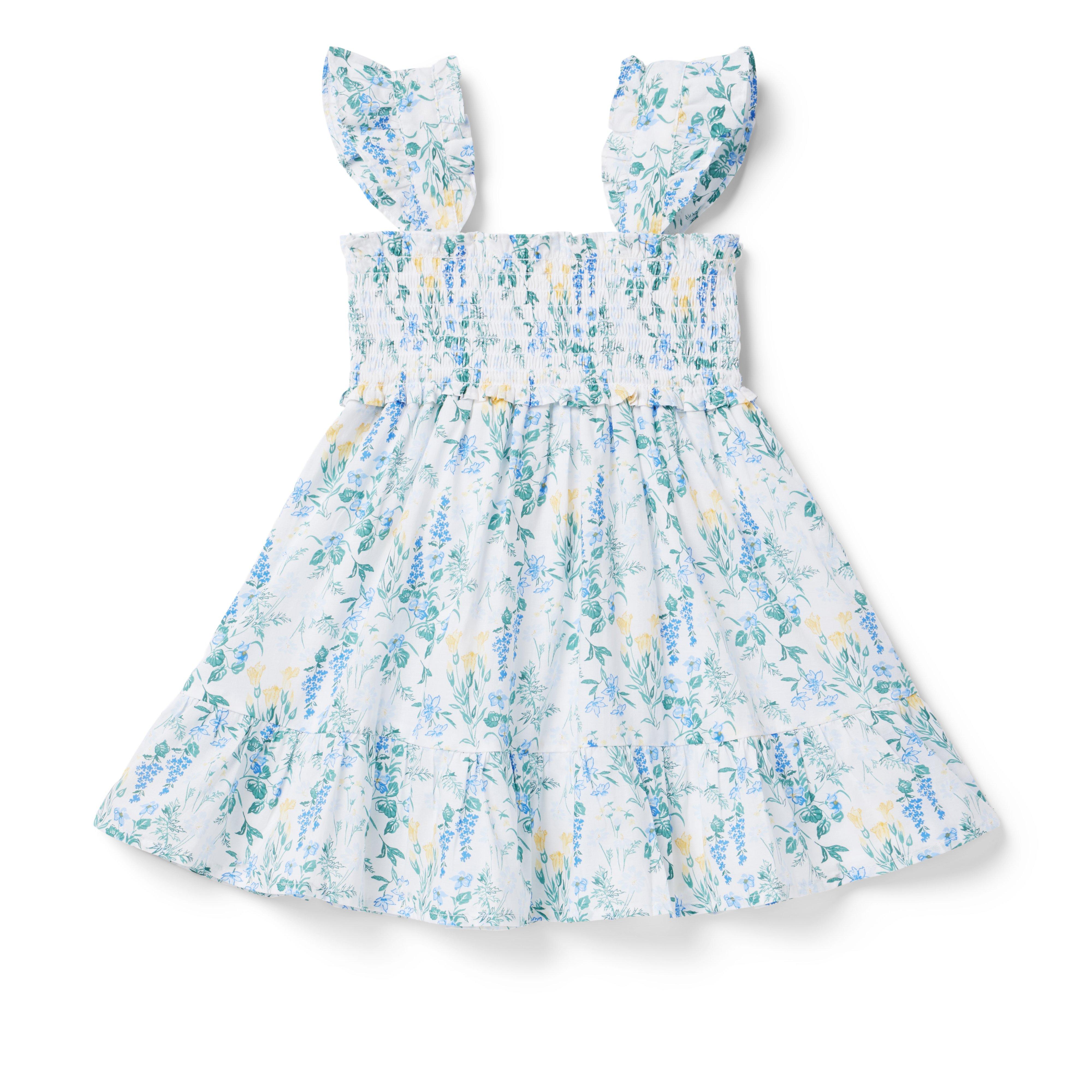 The Emily Floral Smocked Sundress image number 4