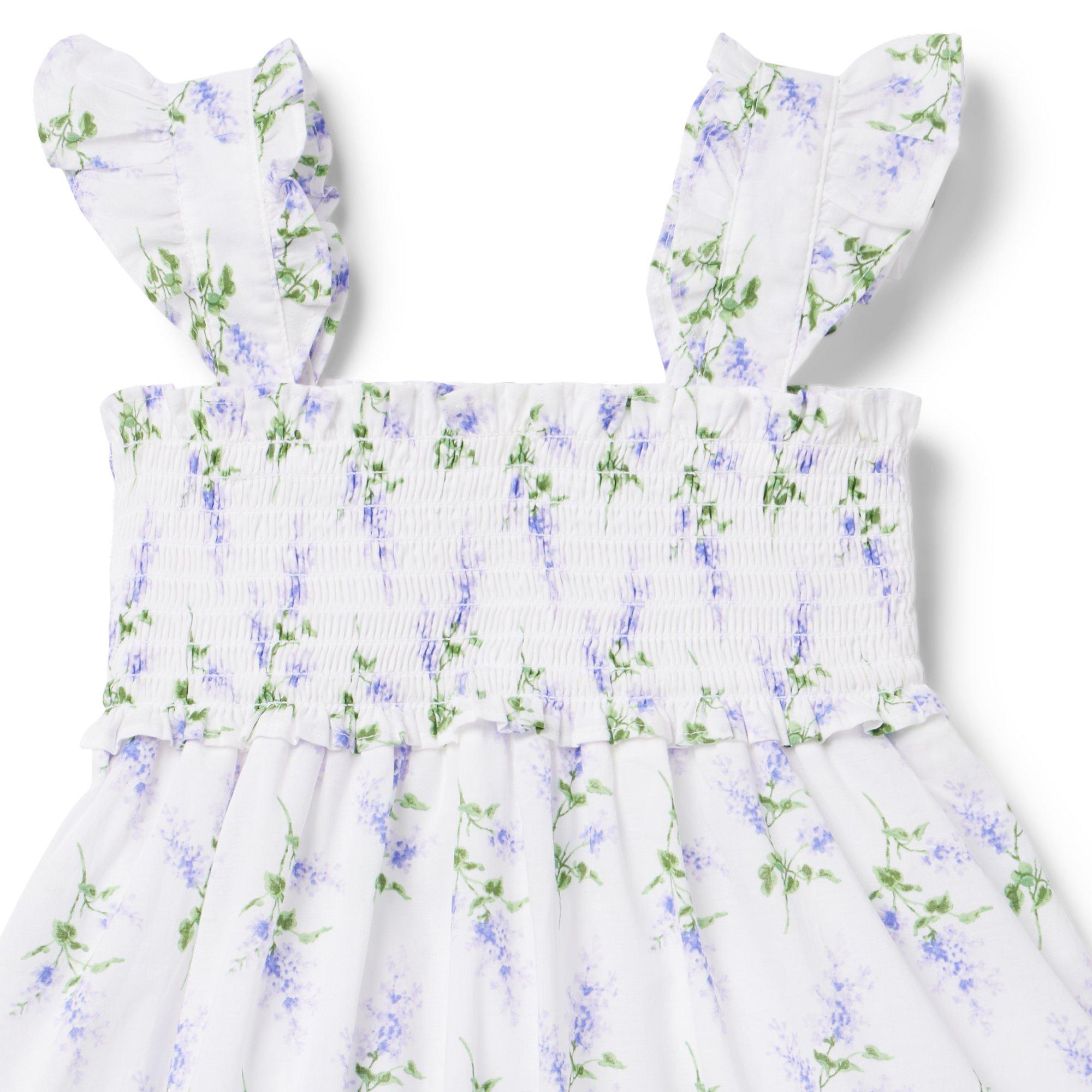 The Emily Floral Smocked Sundress image number 6