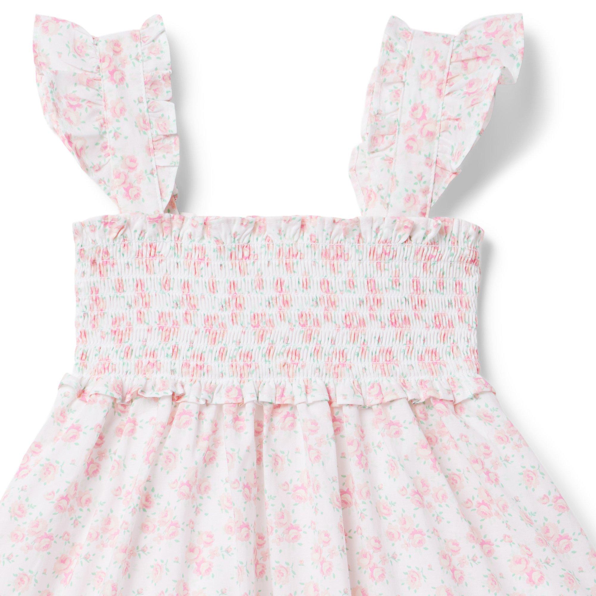 The Emily Floral Smocked Sundress image number 6