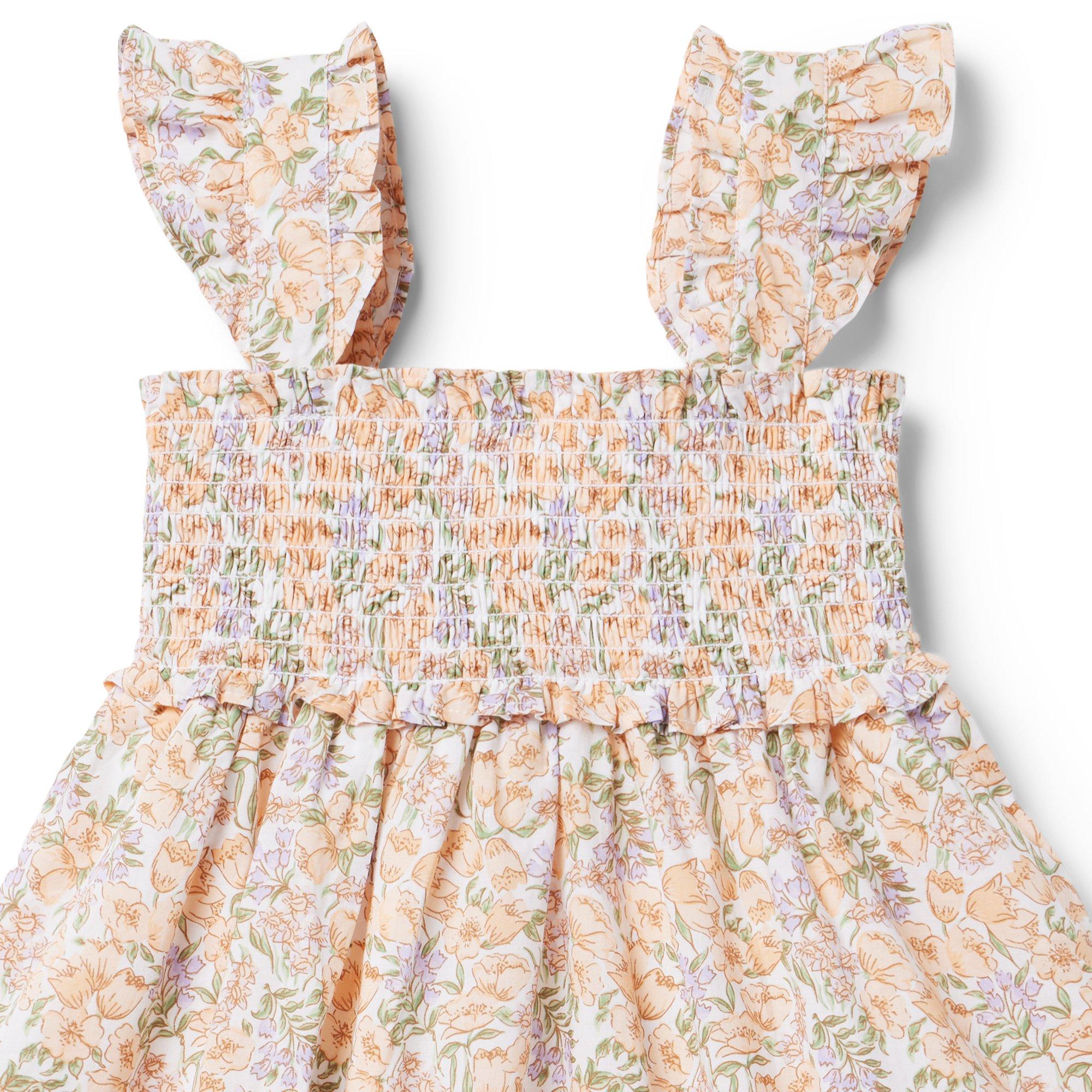 The Emily Floral Smocked Sundress image number 6