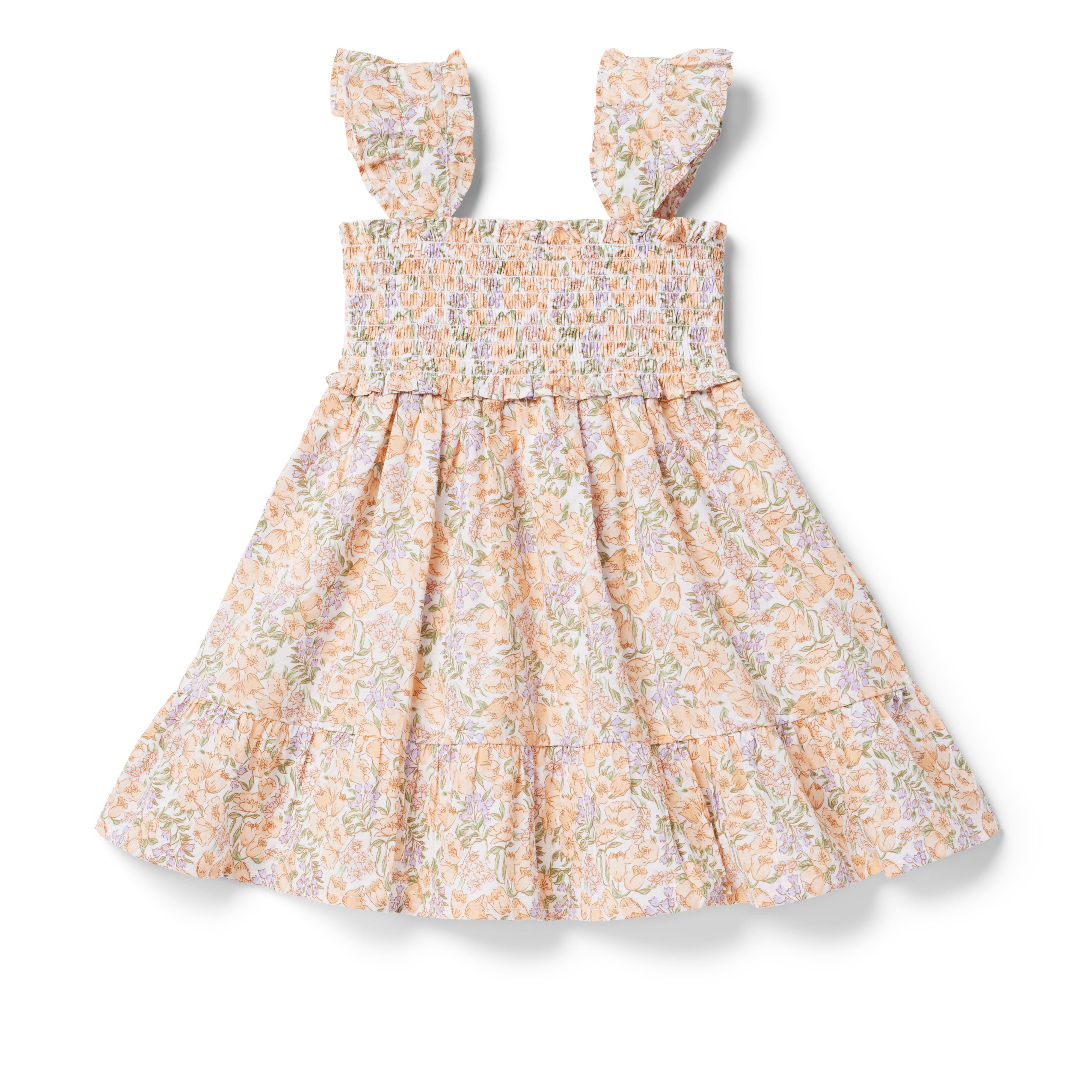 The Emily Floral Smocked Sundress image number 4