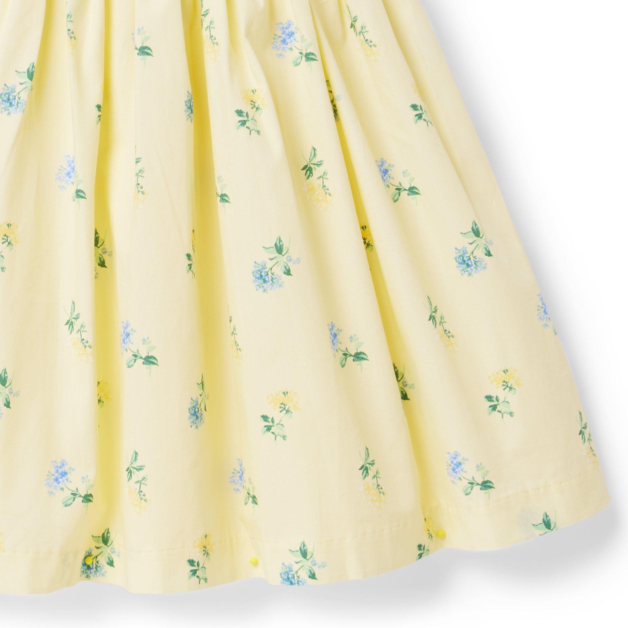 The Charlotte Floral Smocked Dress image number 8