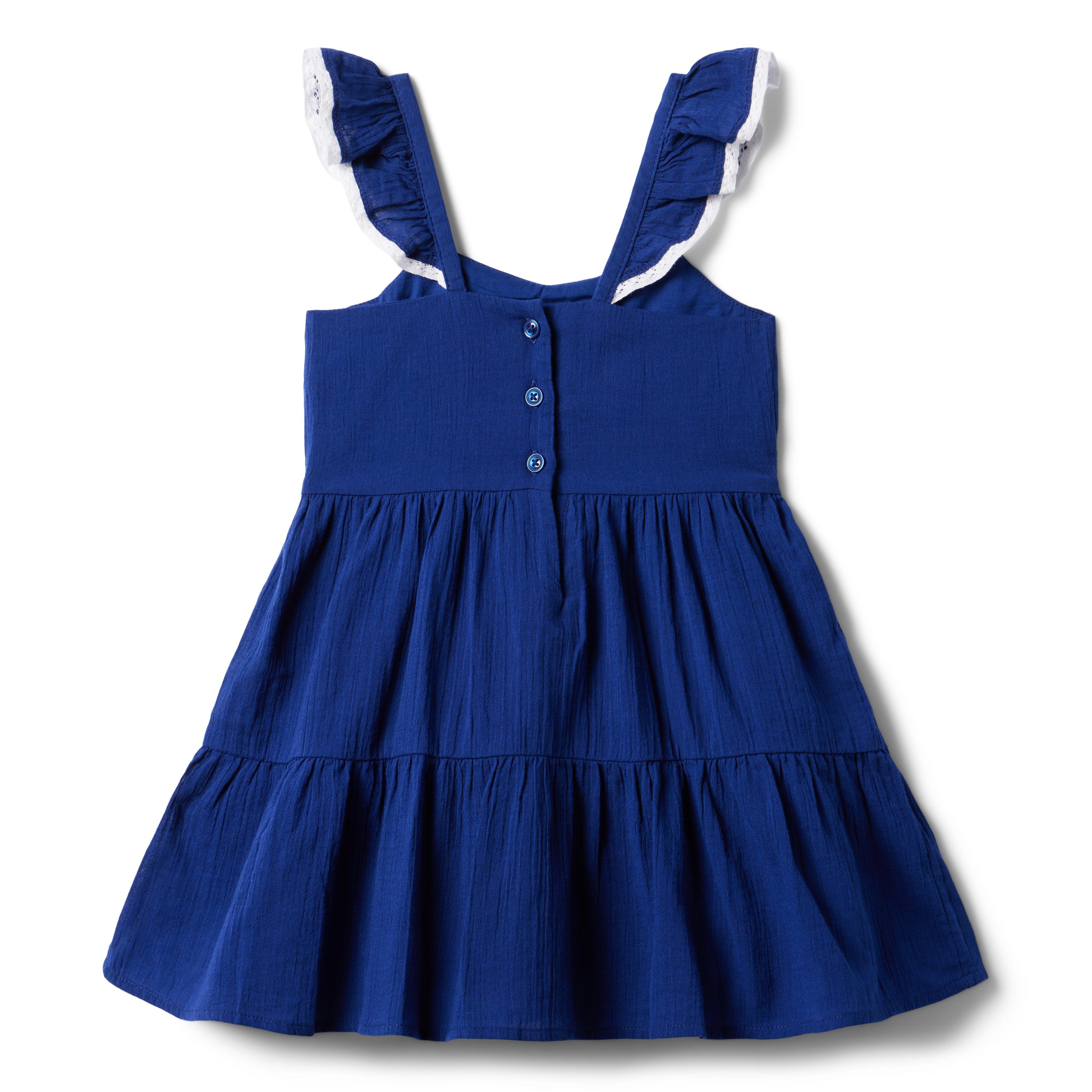 Embroidered Gauze Sundress image number 2