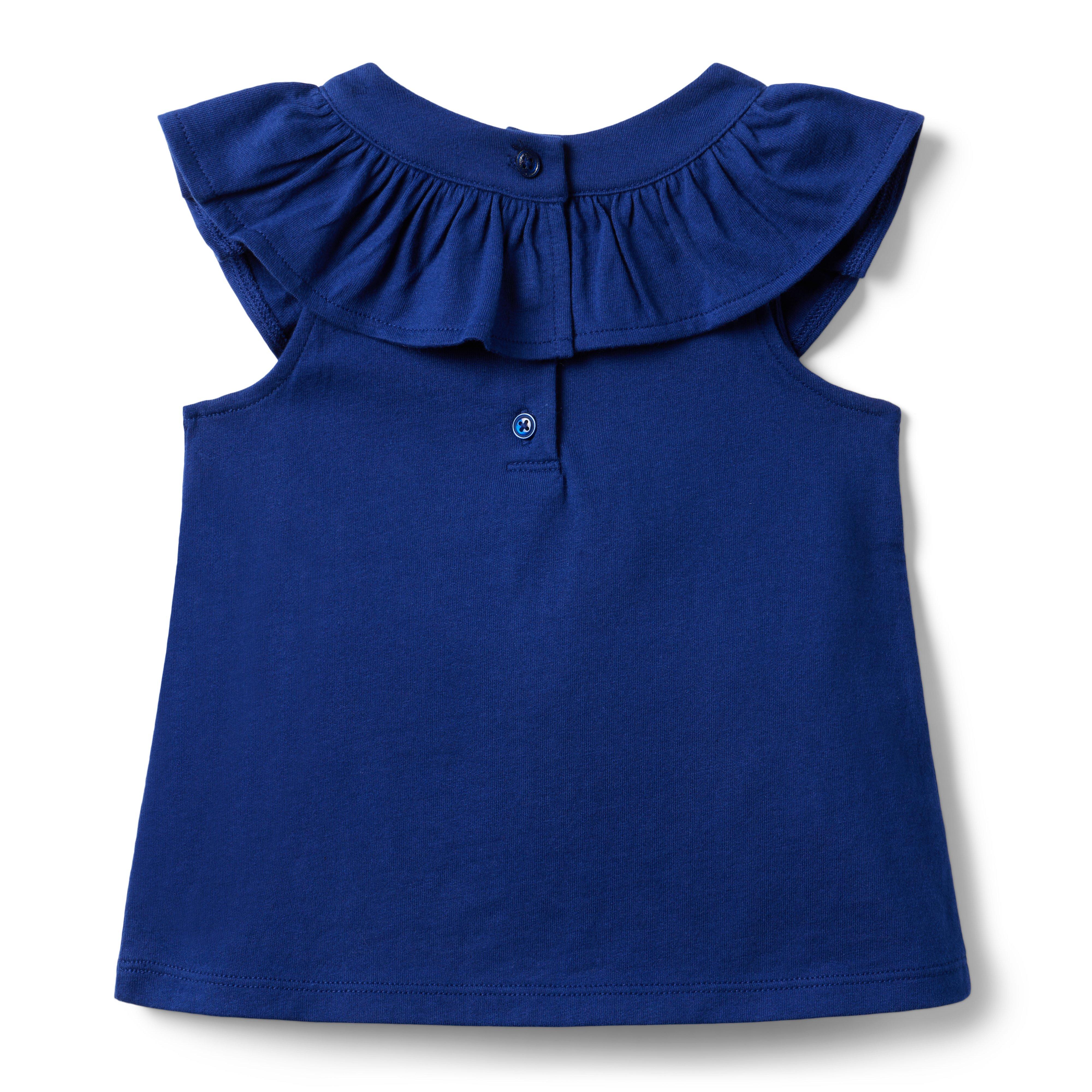 Ruffle Jersey Top image number 2
