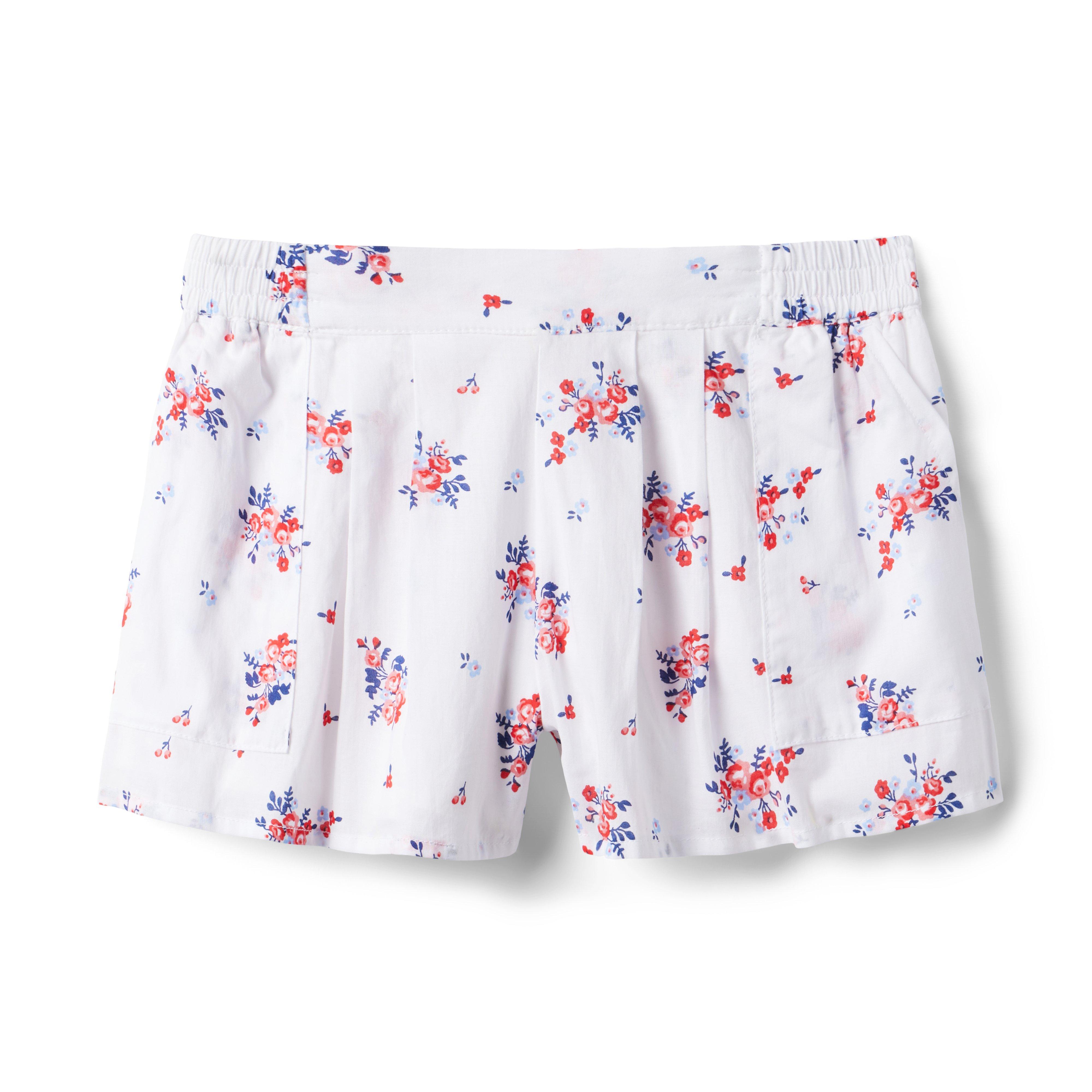 Floral Pull-On Short