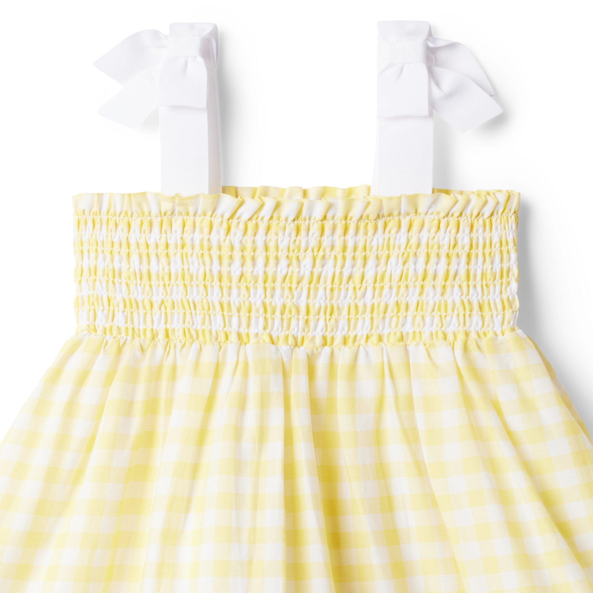 The Gingham Smocked Sundress image number 6