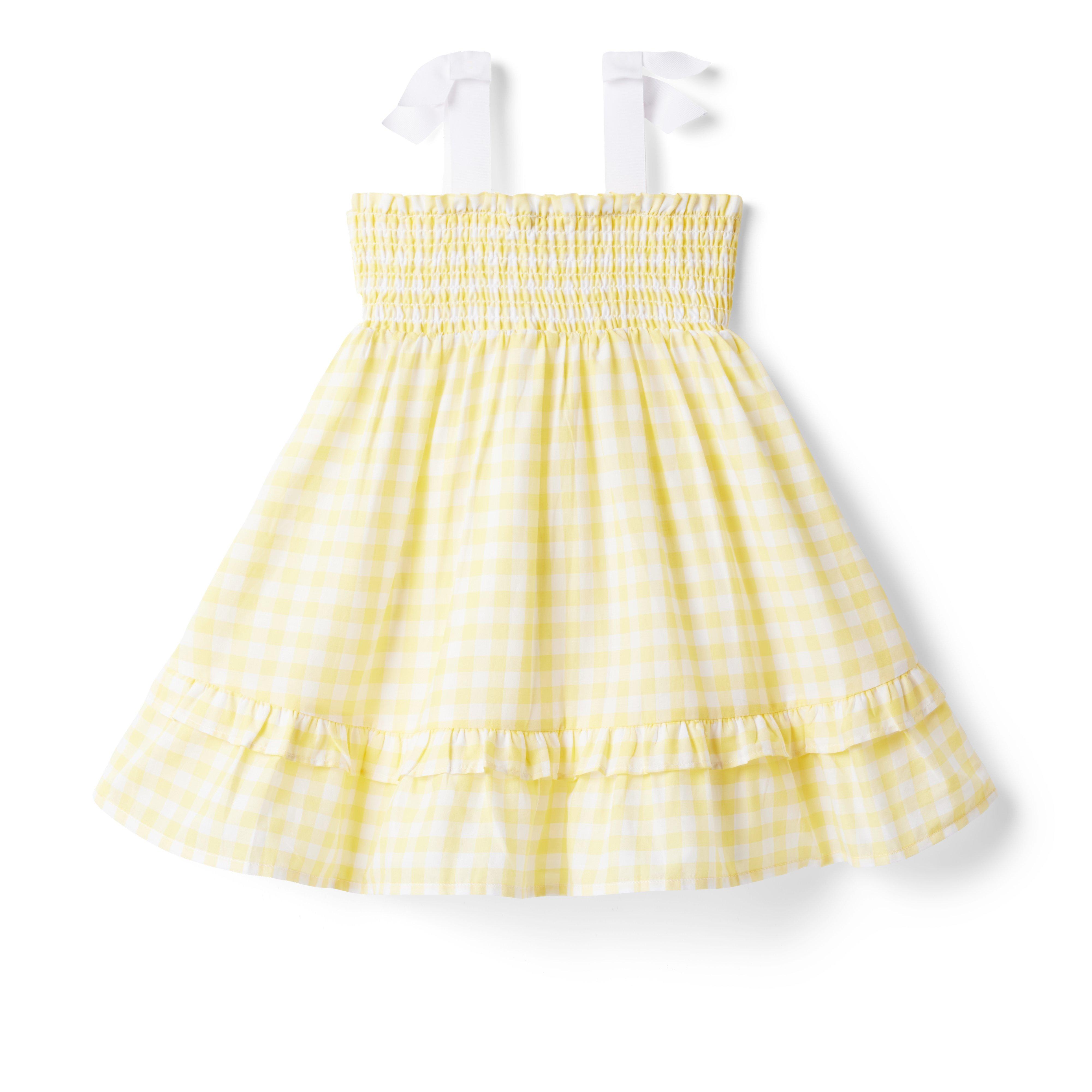 The Gingham Smocked Sundress image number 4