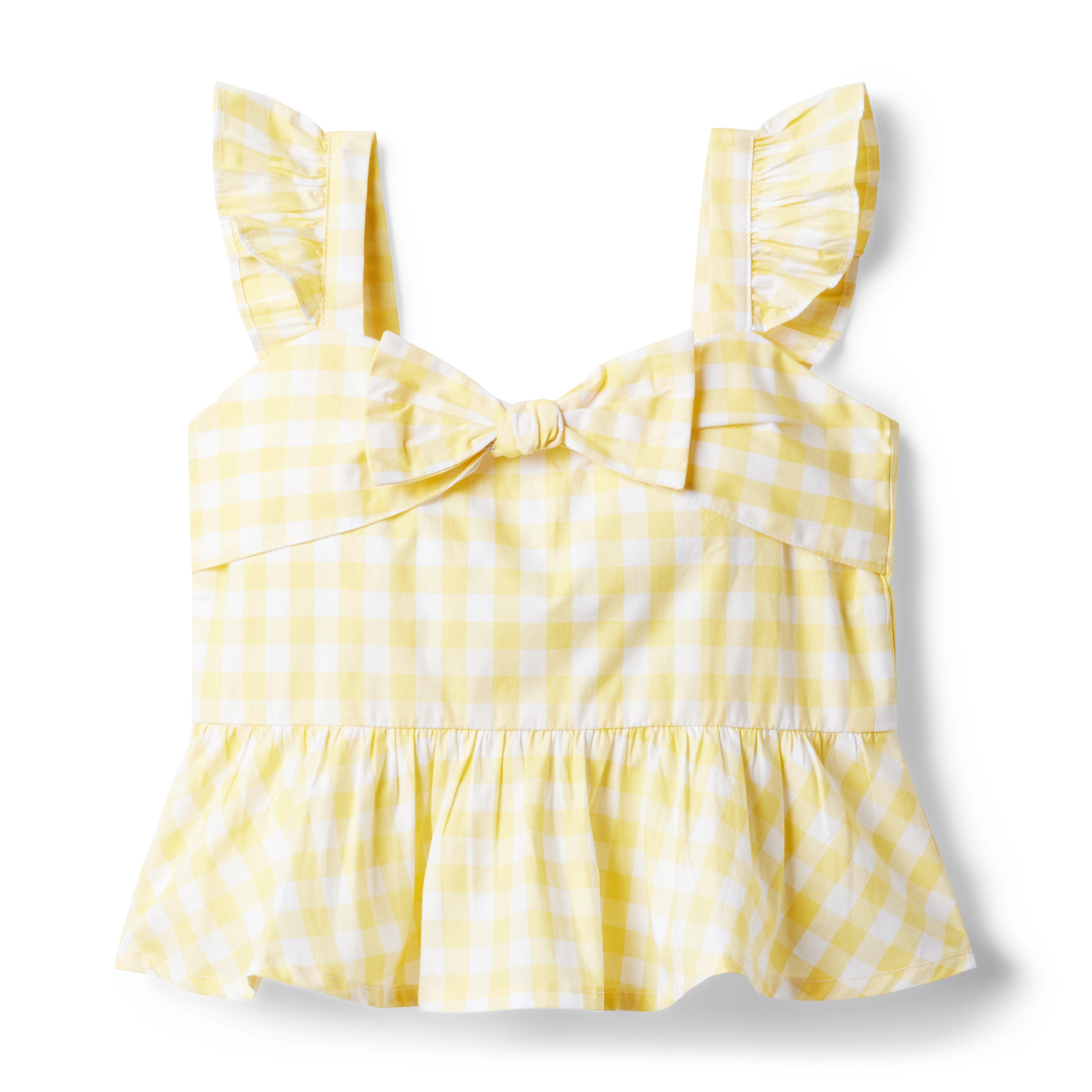 Gingham Bow Top image number 0