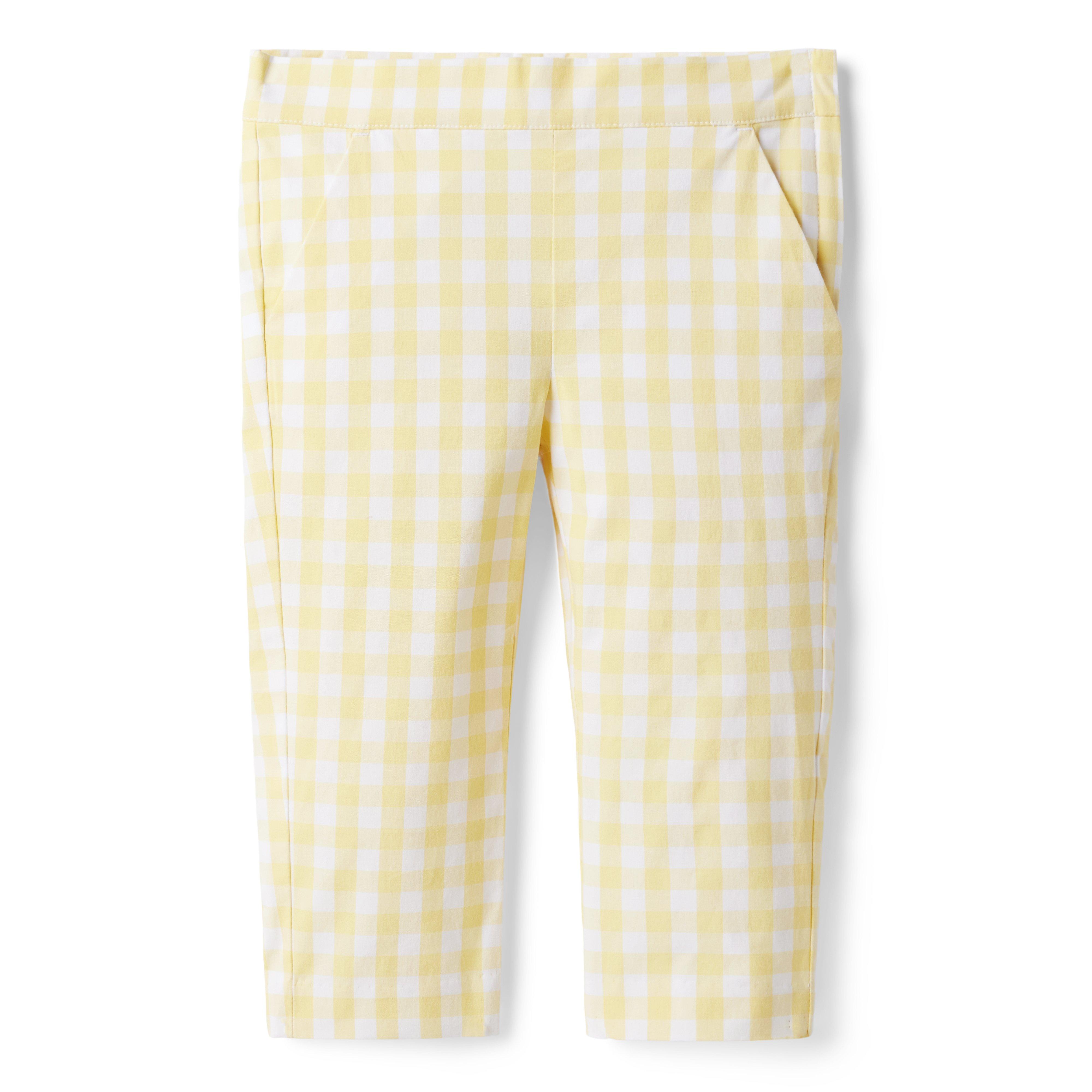 The Gingham Cropped Pant