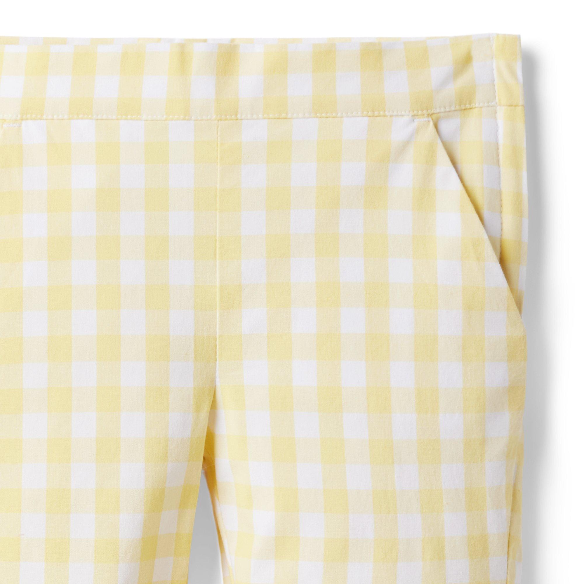 The Gingham Cropped Pant image number 3