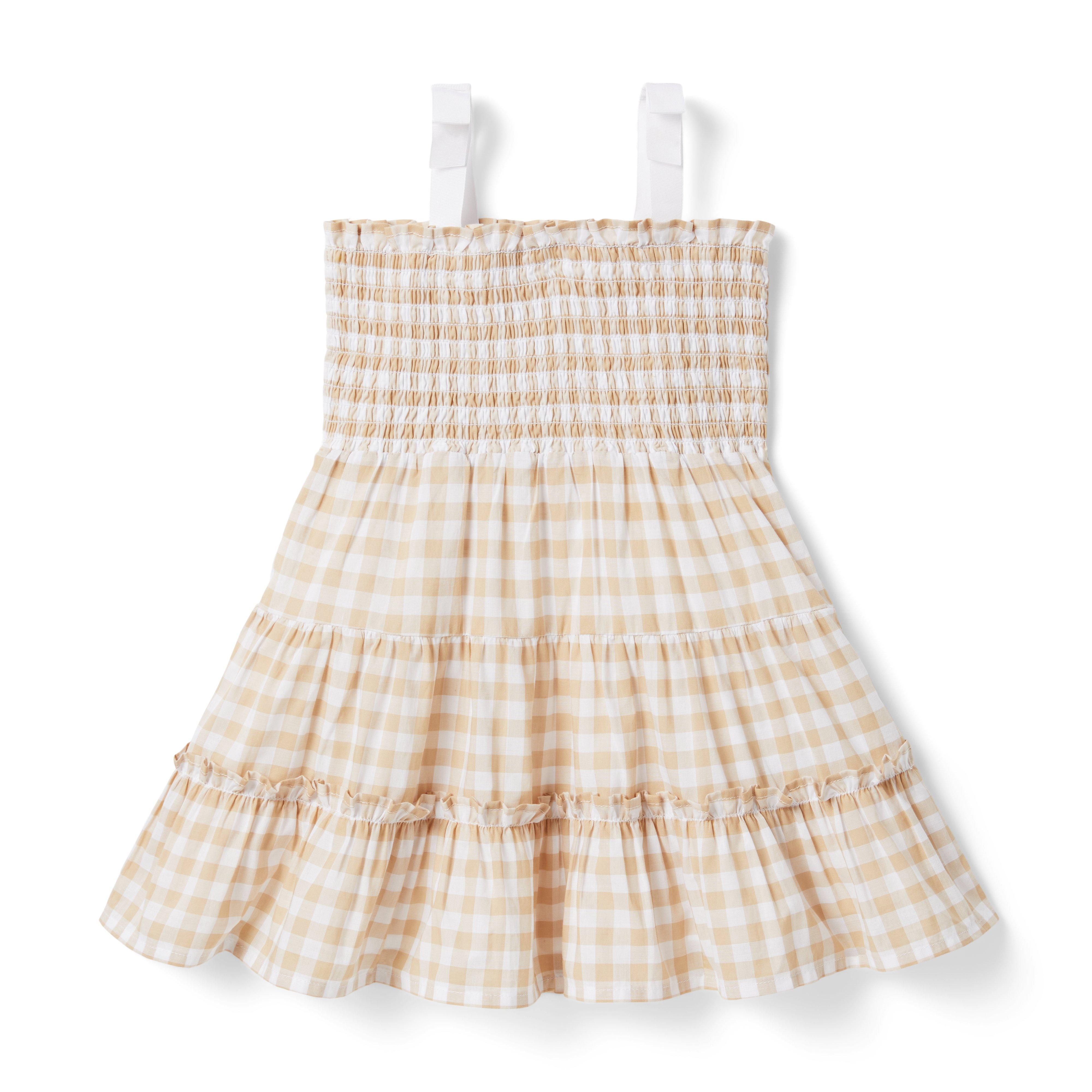 The Gingham Smocked Sundress image number 0