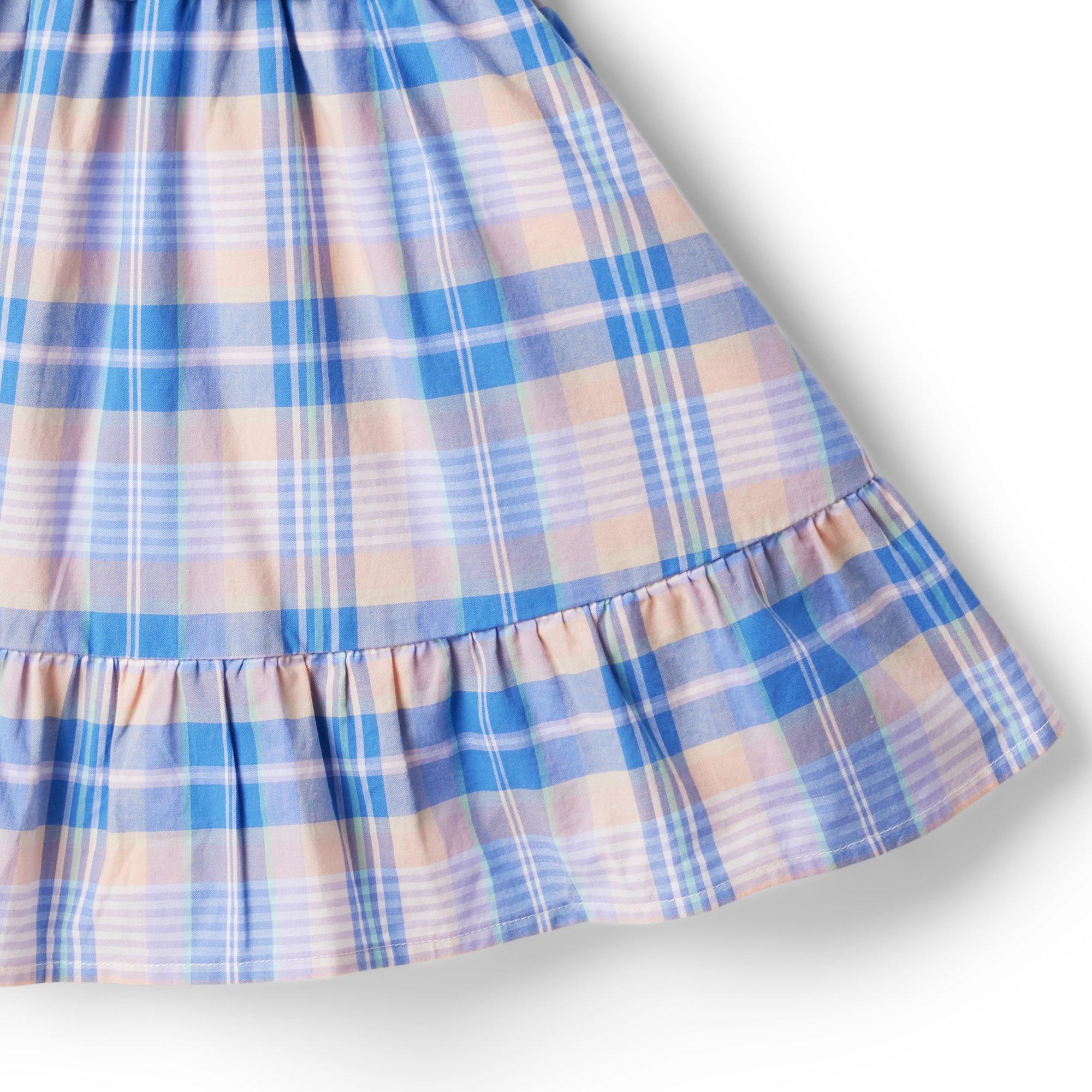 Janie & Jack Blue Pleated Easter hot Skirt