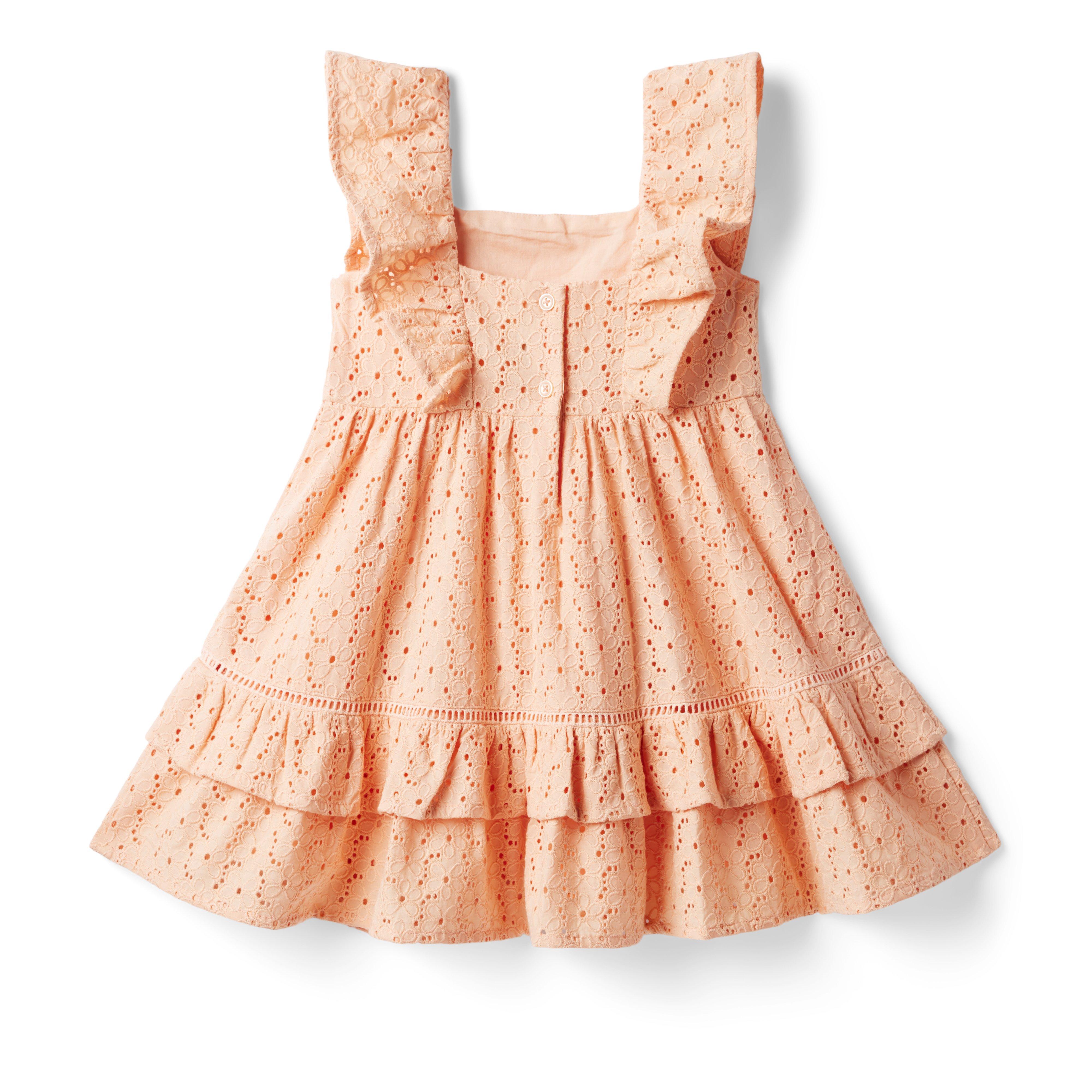 Girl Almost Apricot The Life's A Peach Dress by Janie and Jack