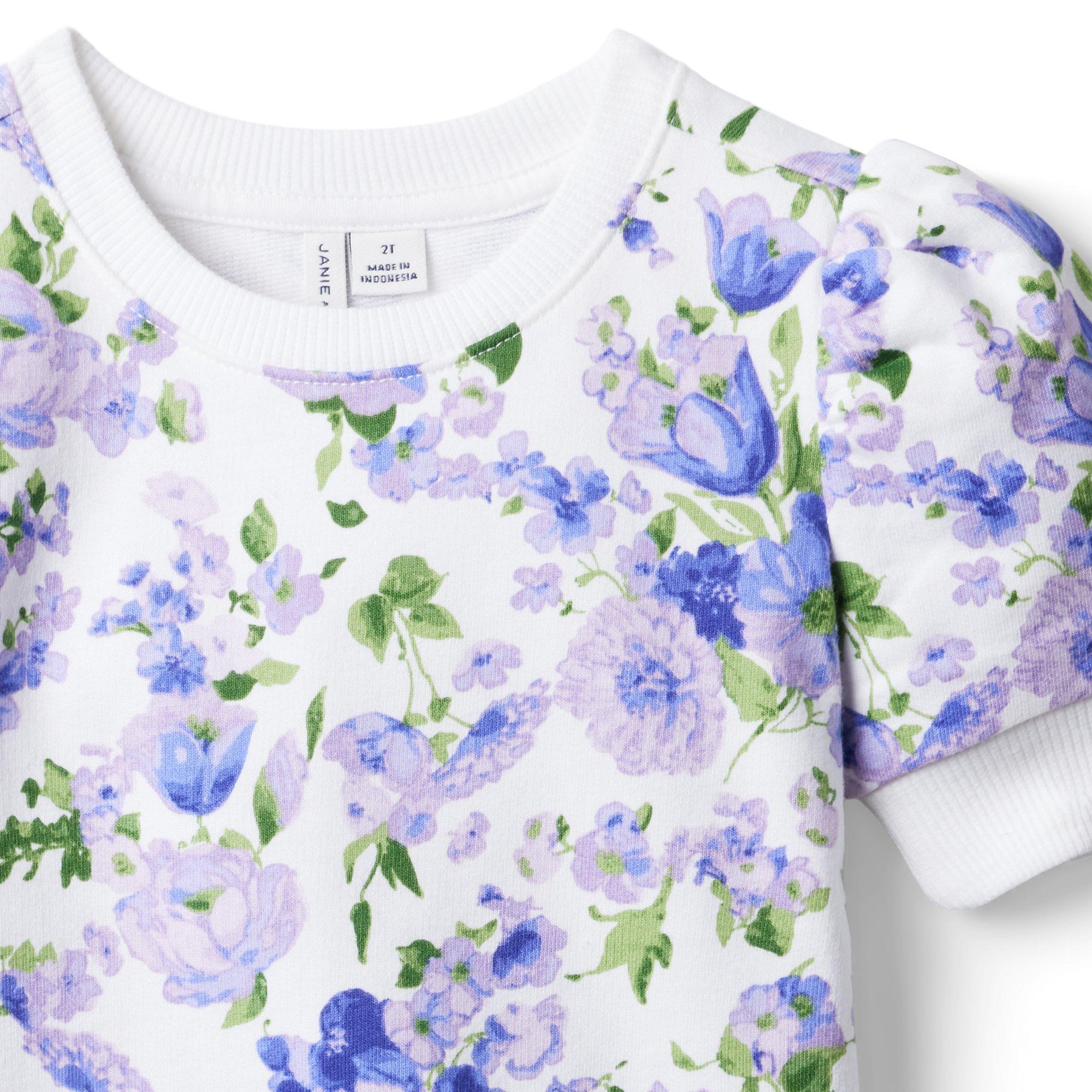 Floral French Terry Sweatshirt image number 2