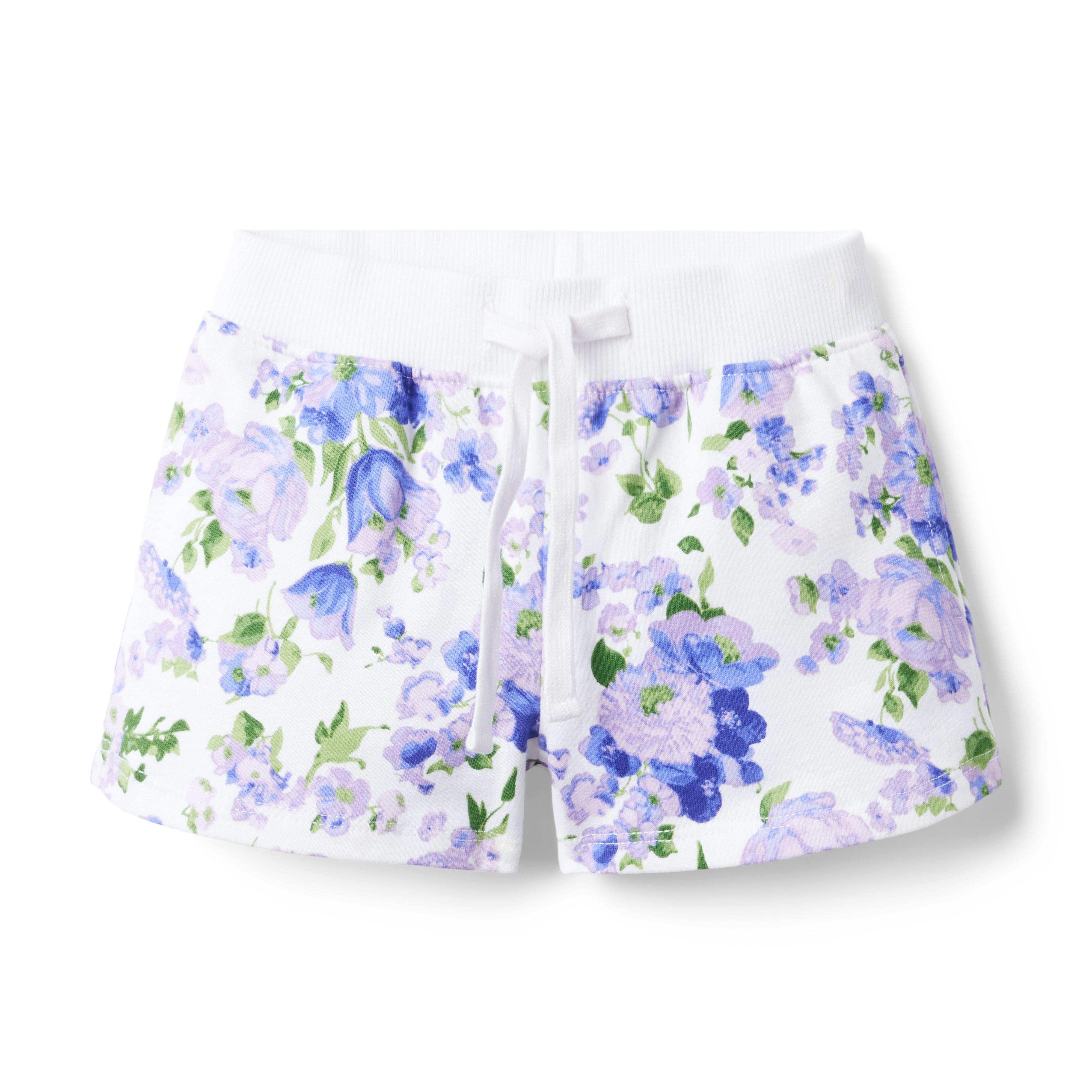 Floral French Terry Short