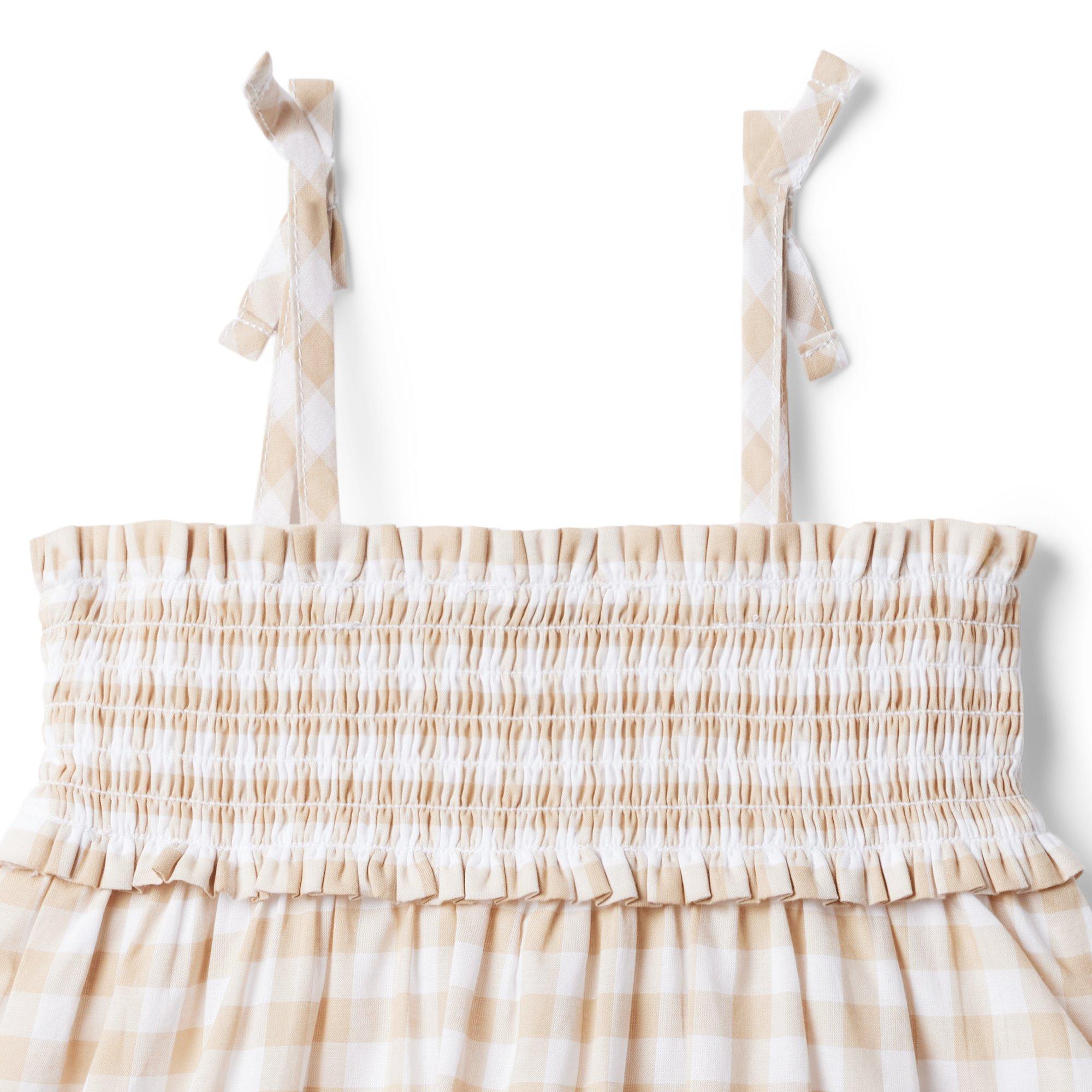 The Leilani Gingham Smocked Top image number 2