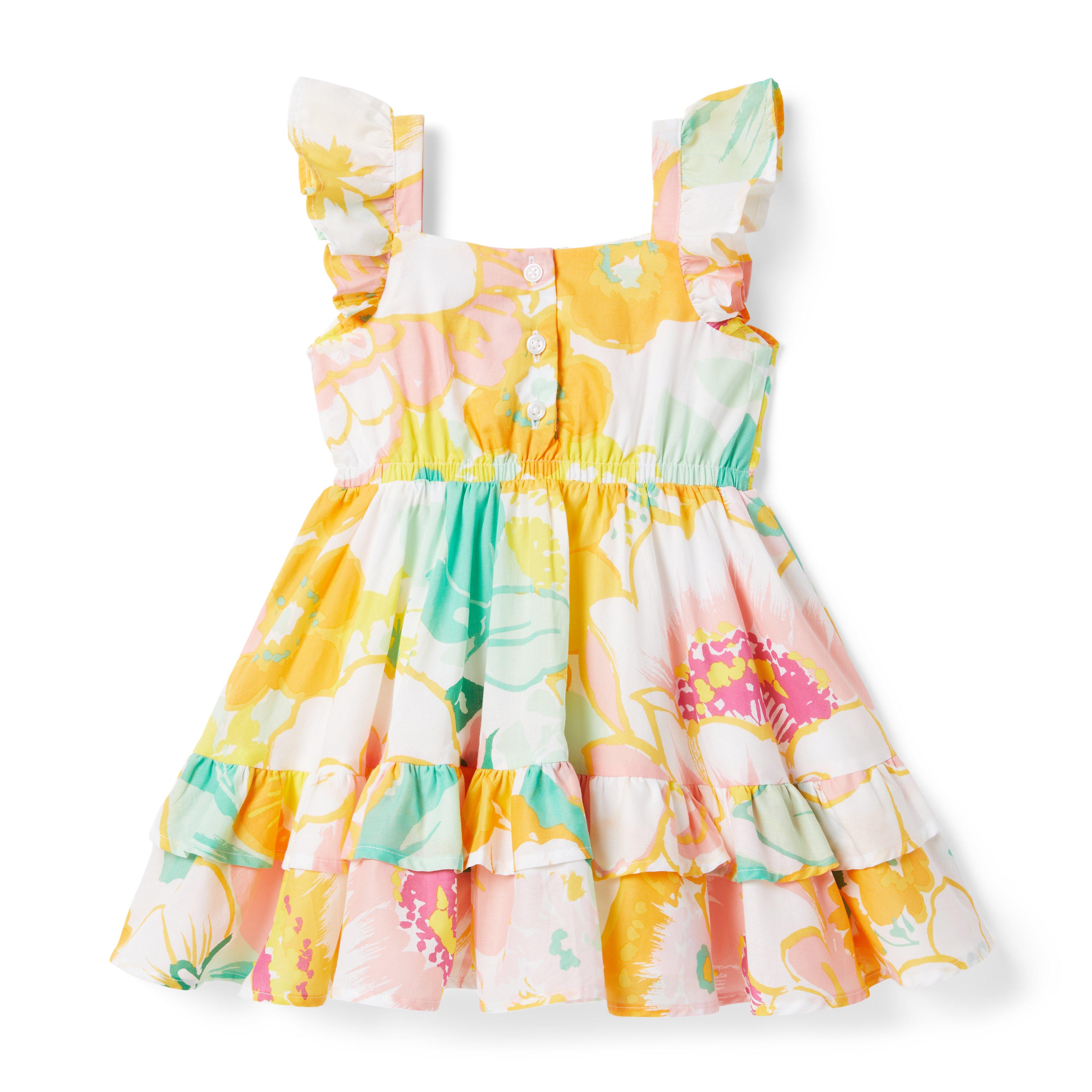 Floral Ruffle Sundress image number 4