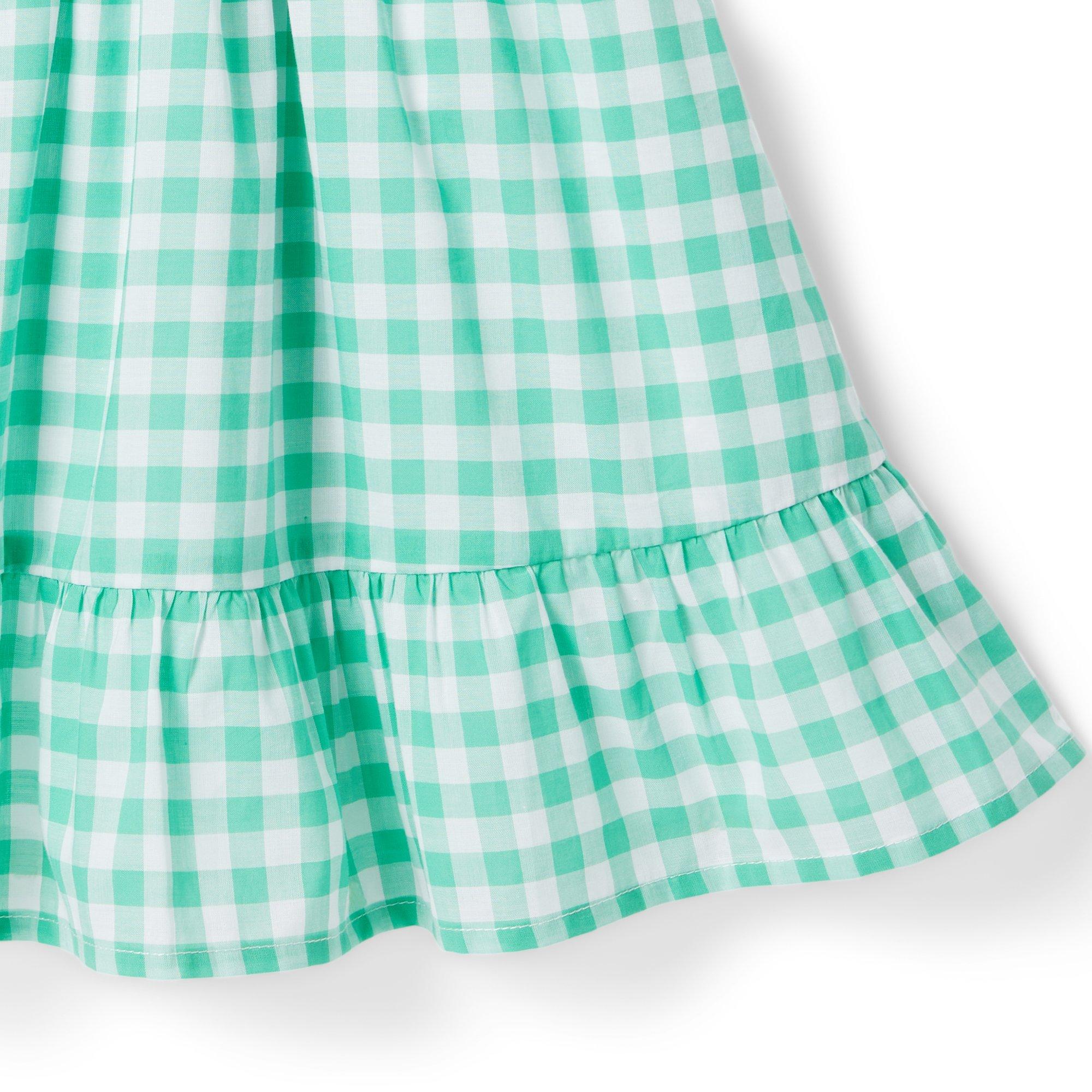 The Emily Gingham Smocked Sundress image number 7