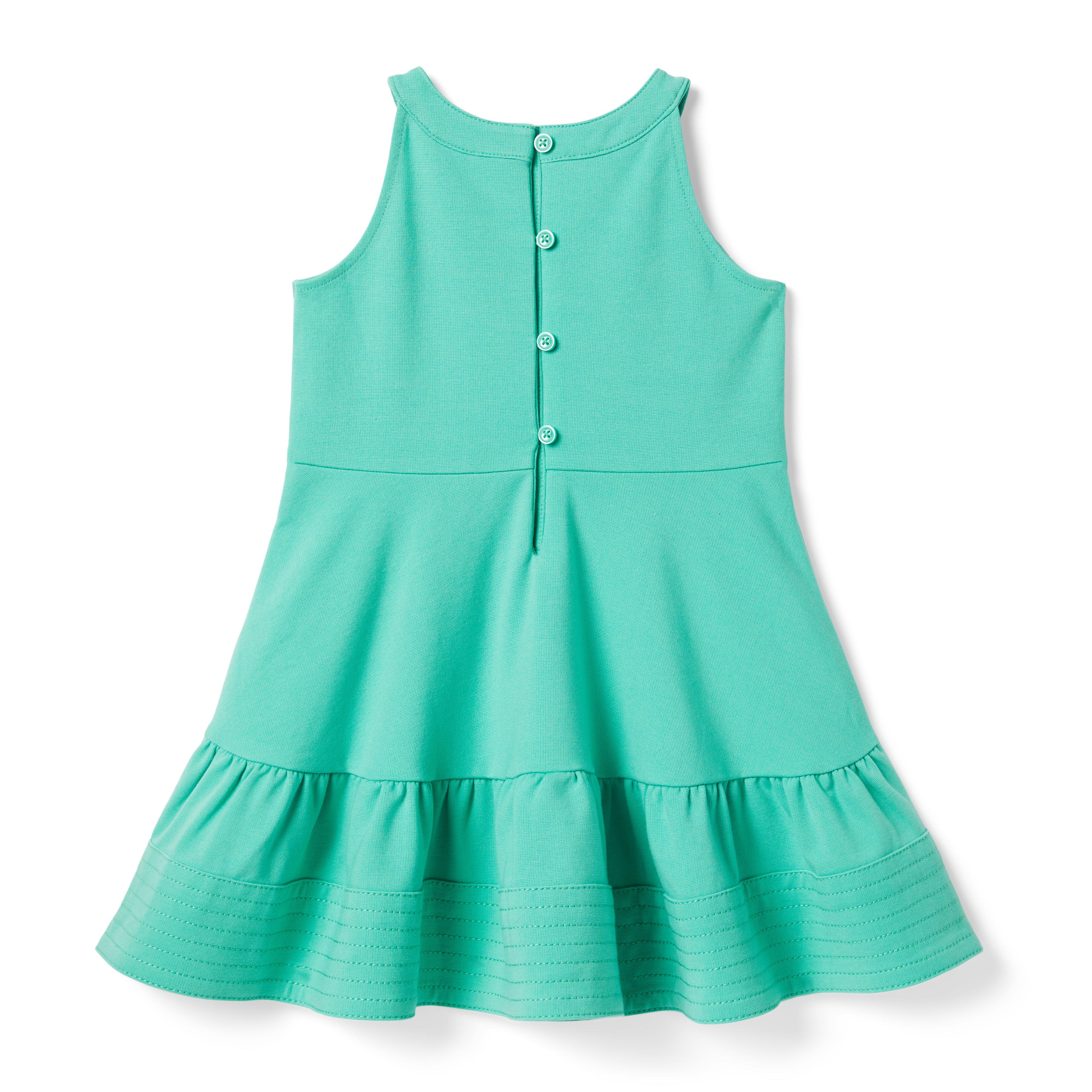 Oval Trim Ponte Dress image number 4