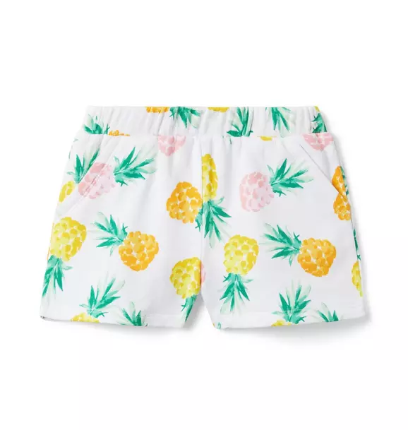 Pineapple French Terry Short image number 0